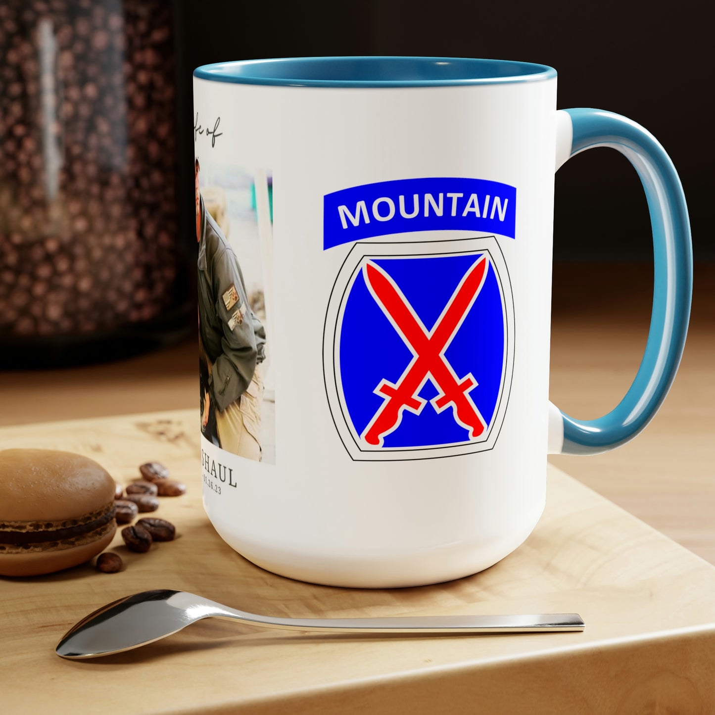 Two-Tone Coffee Mugs, 15oz