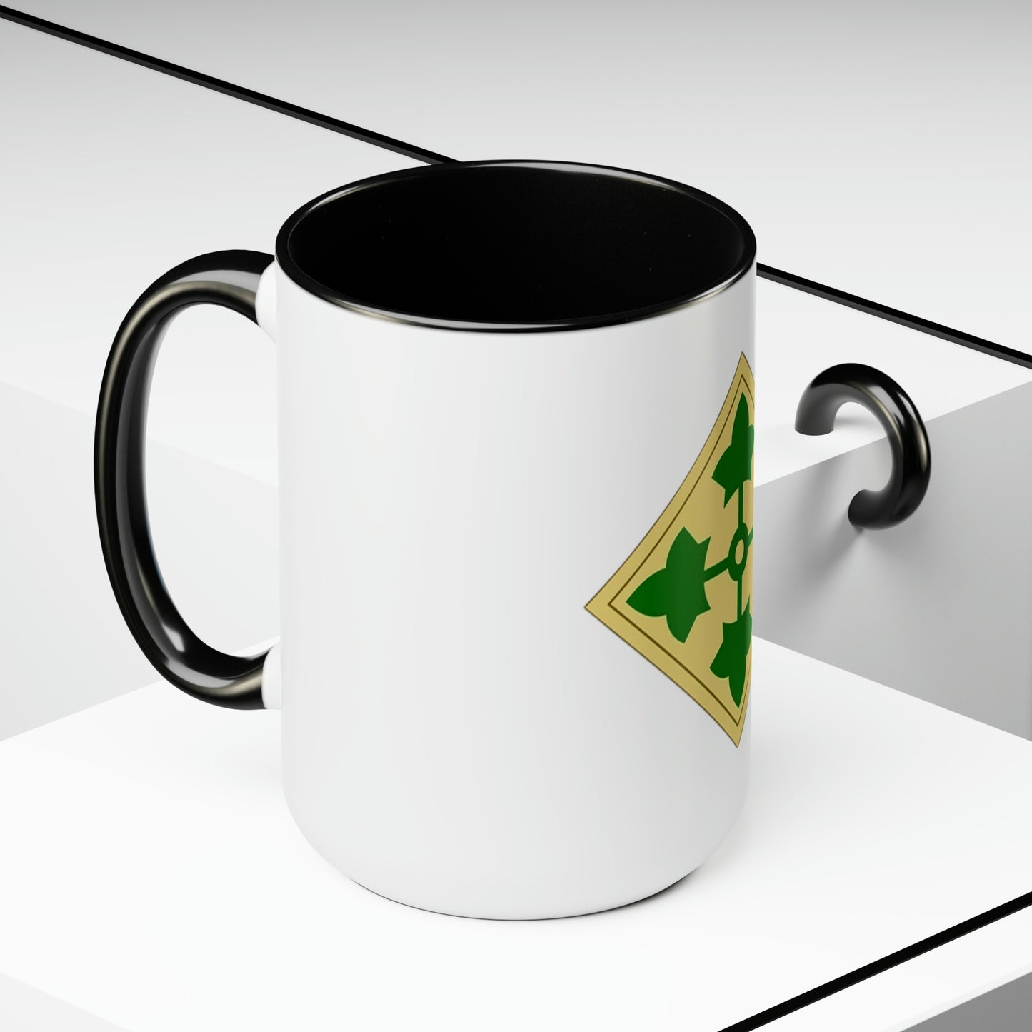 3rd Infantry Division Two-Tone Coffee Mugs, 15oz