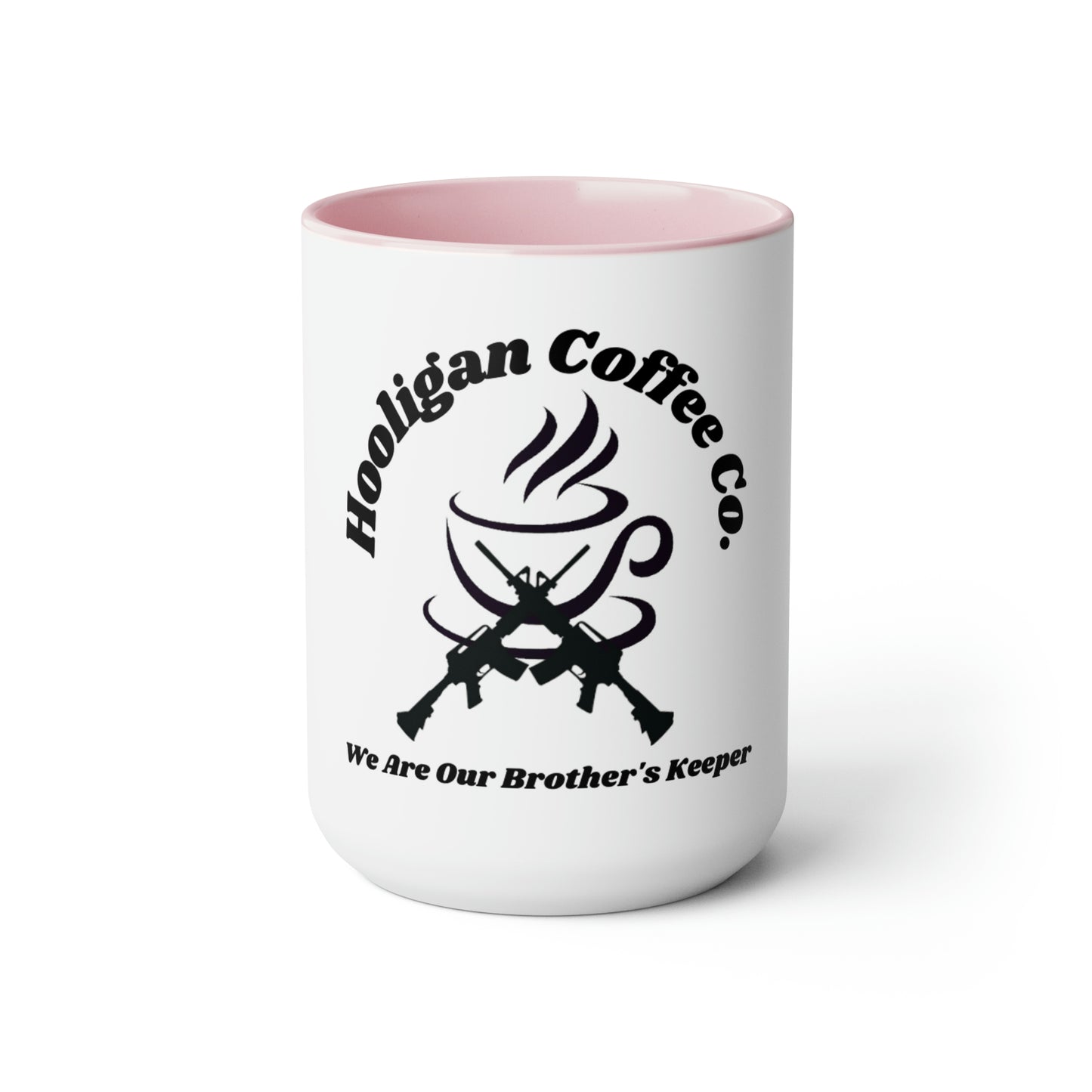 Hooligan Coffee Co. Mugs (We Are Our Brother's Keeper), 15oz