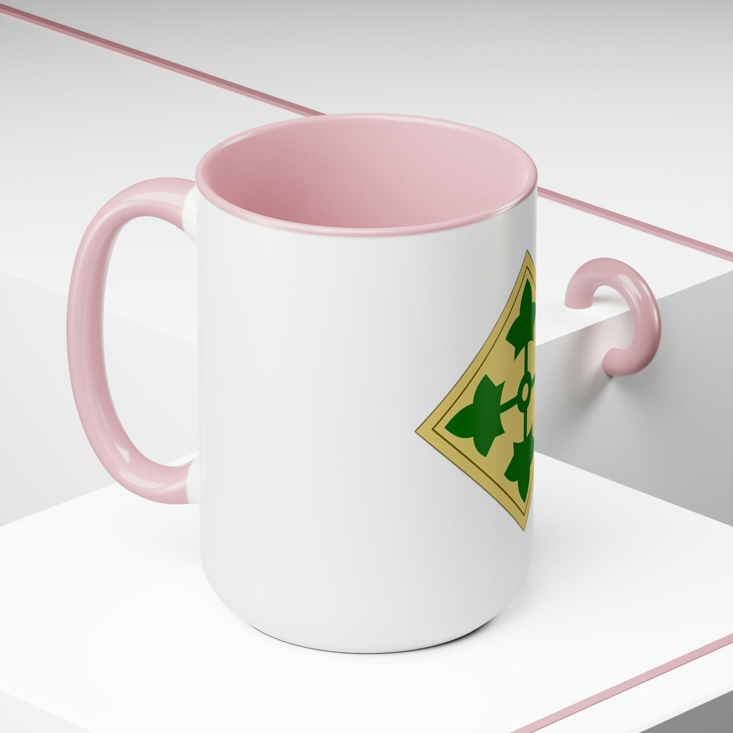 3rd Infantry Division Two-Tone Coffee Mugs, 15oz