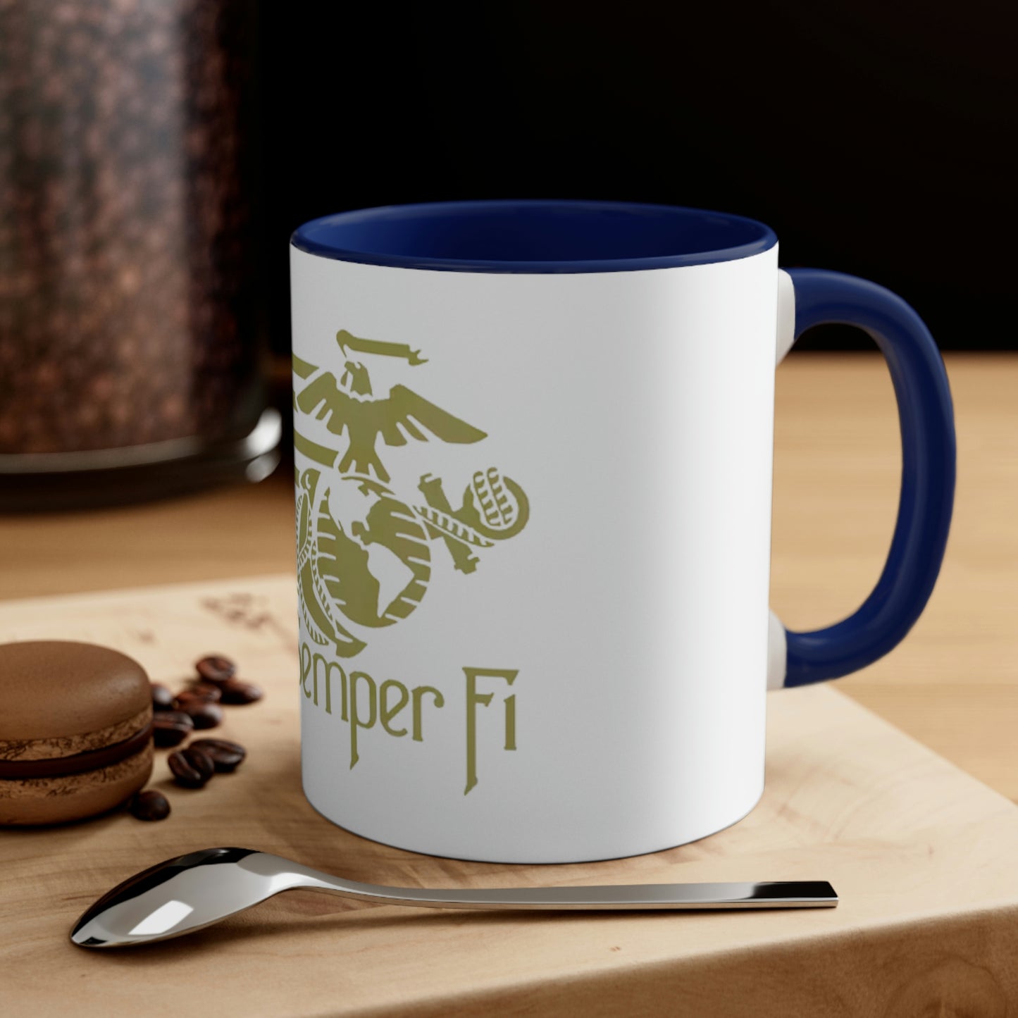 Semper Fi Accent Coffee Mug, 11oz