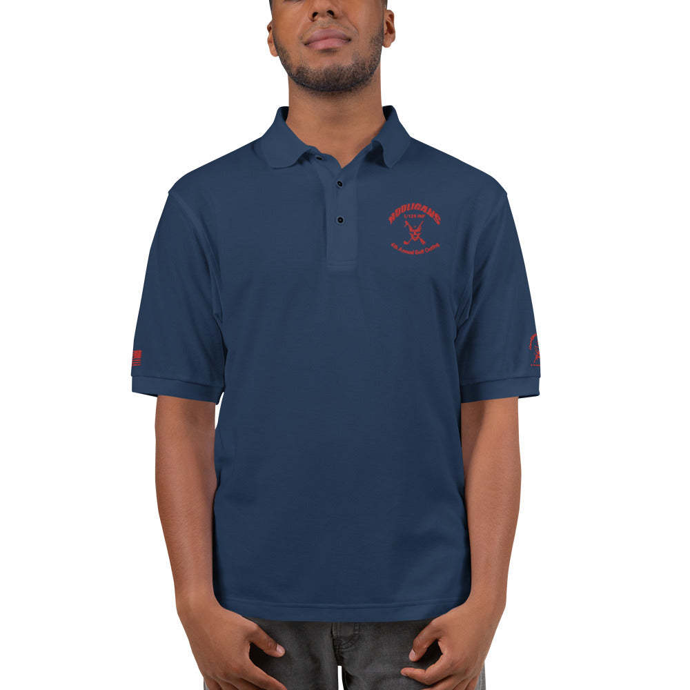 4th Annual Hooligan Golf Outing Polo Shirt