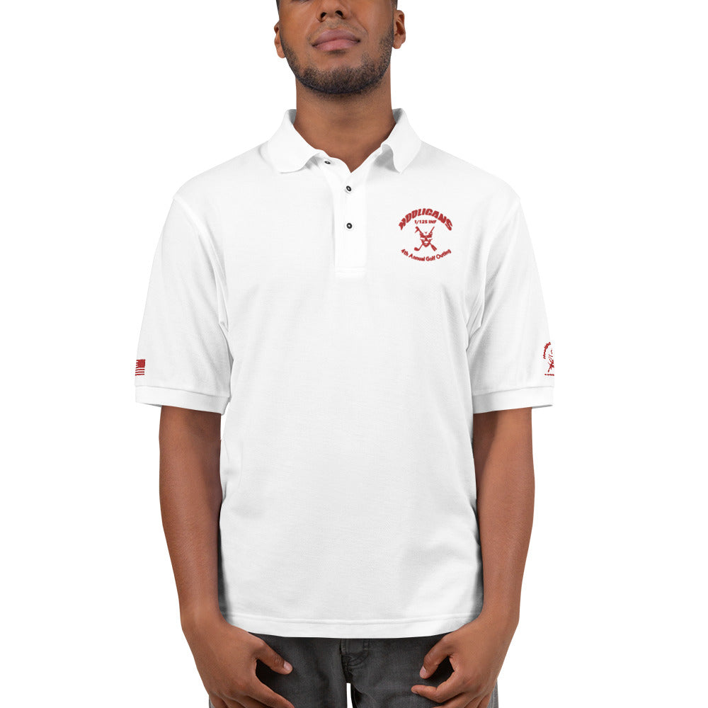 4th Annual Hooligan Golf Outing Polo Shirt