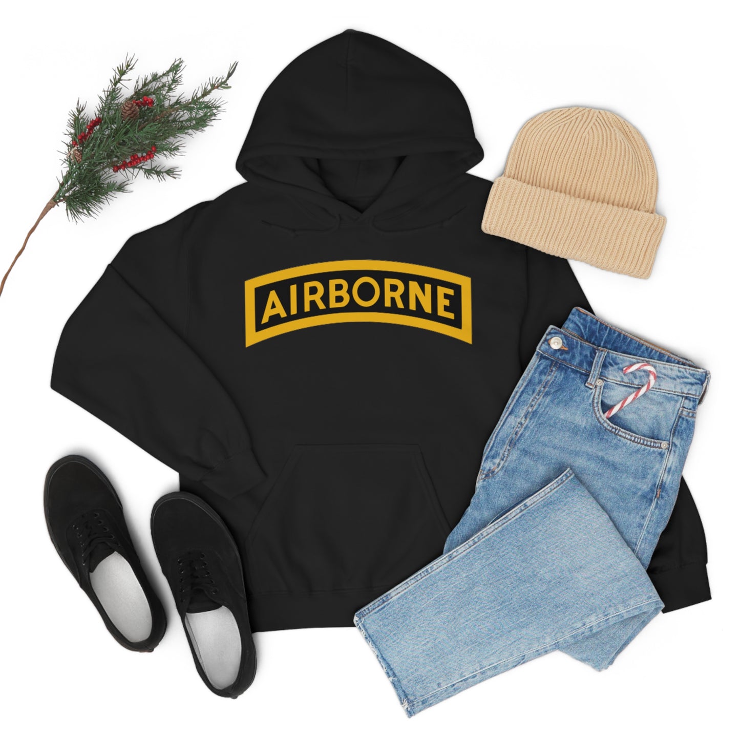 Airborne - Unisex Heavy Blend™ Hooded Sweatshirt