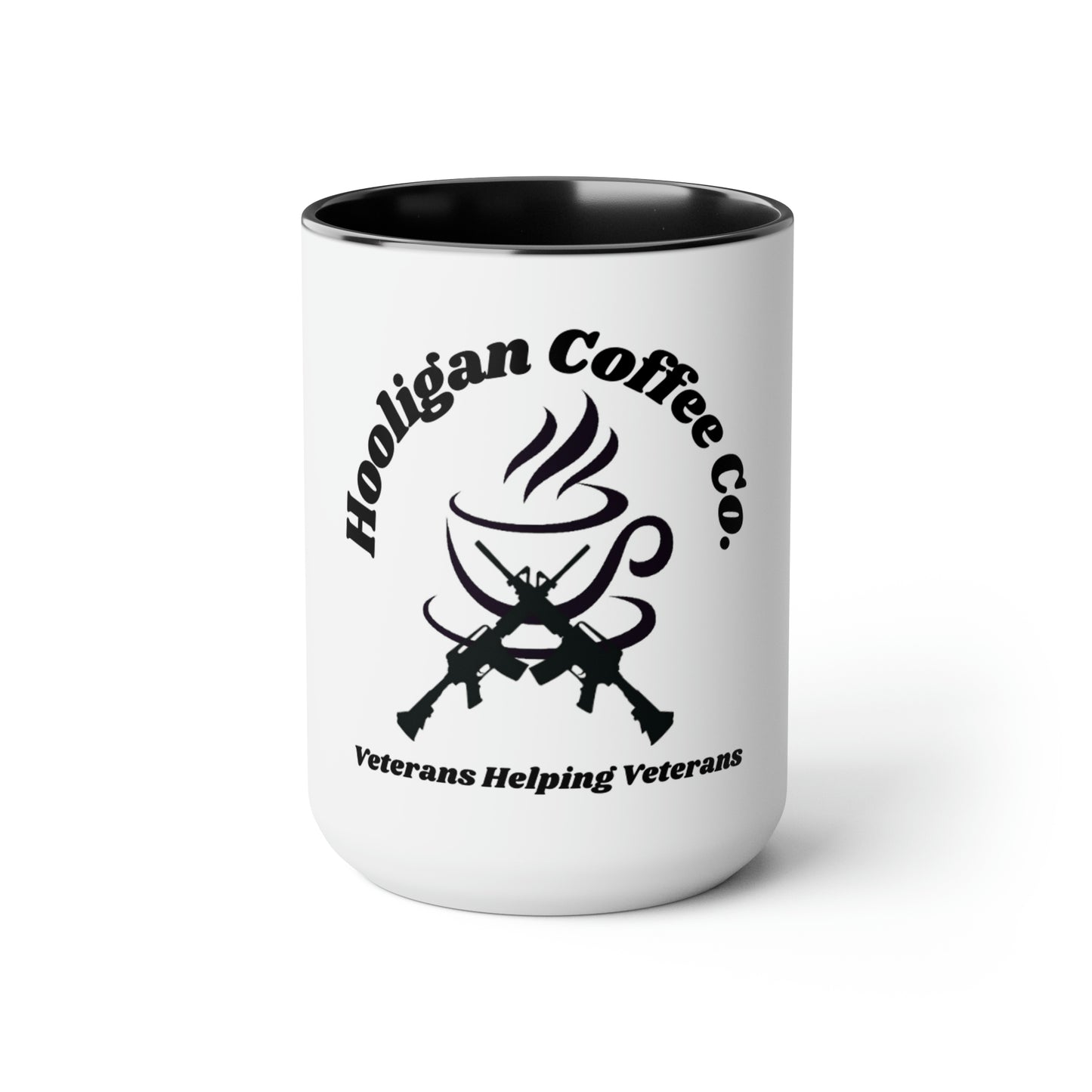 Hooligan Coffee Co. Mugs (Veterans Helping Veterans), 15oz