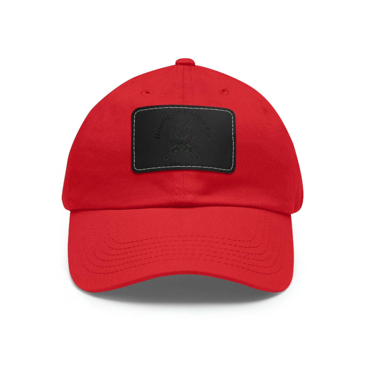 Dad Hat with Leather Patch