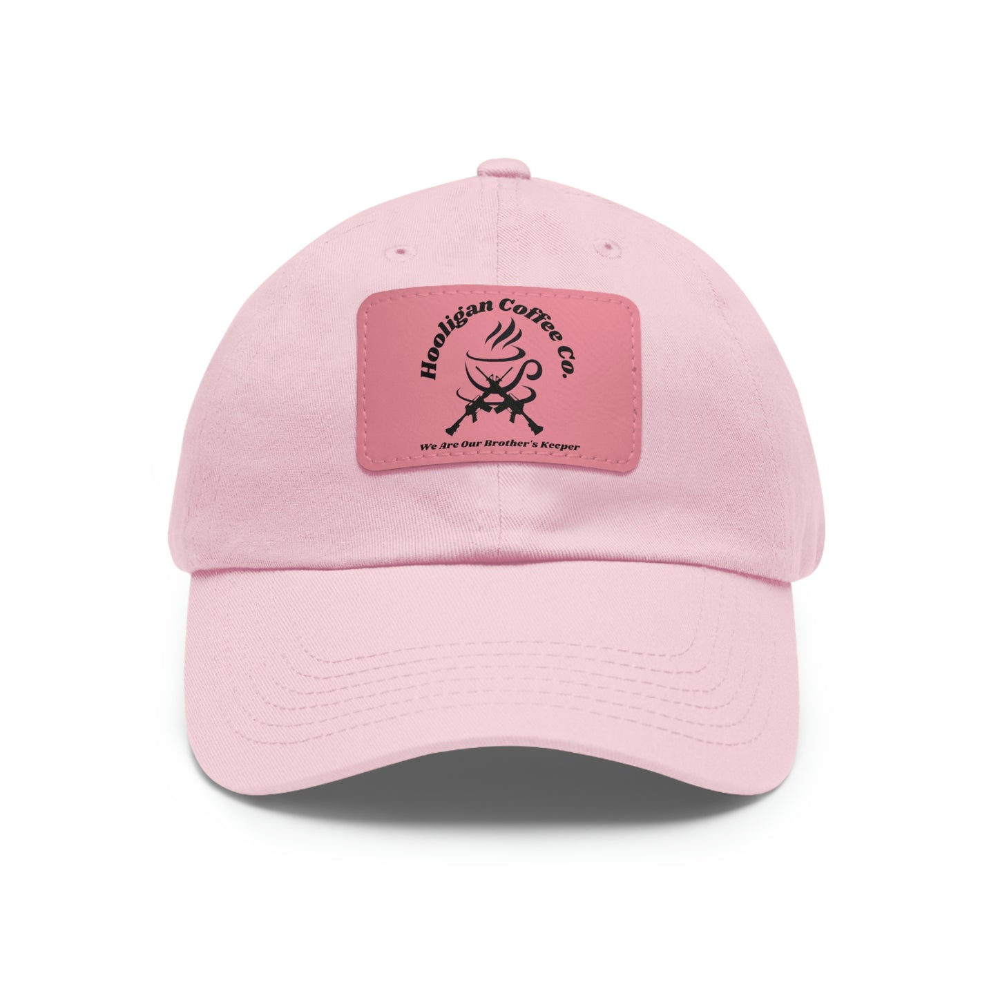 Dad Hat with Leather Patch