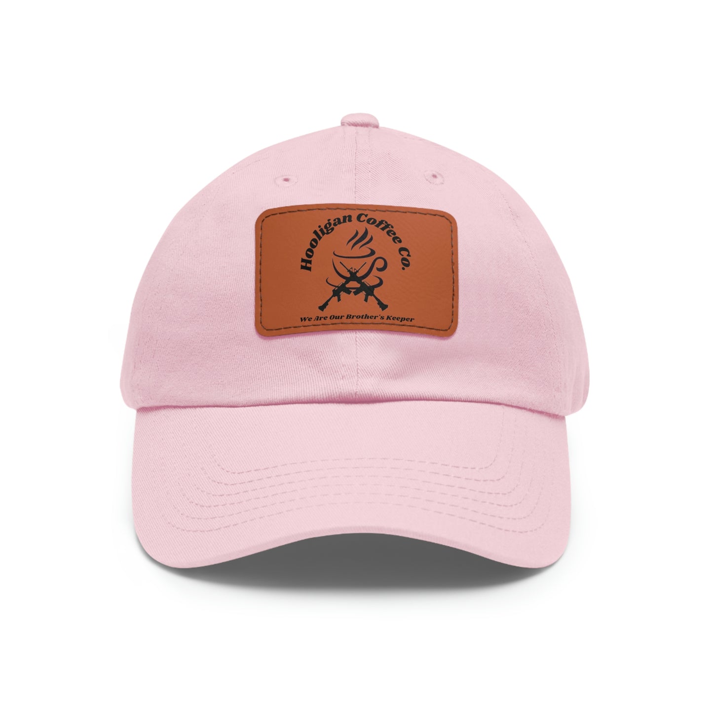 Dad Hat with Leather Patch