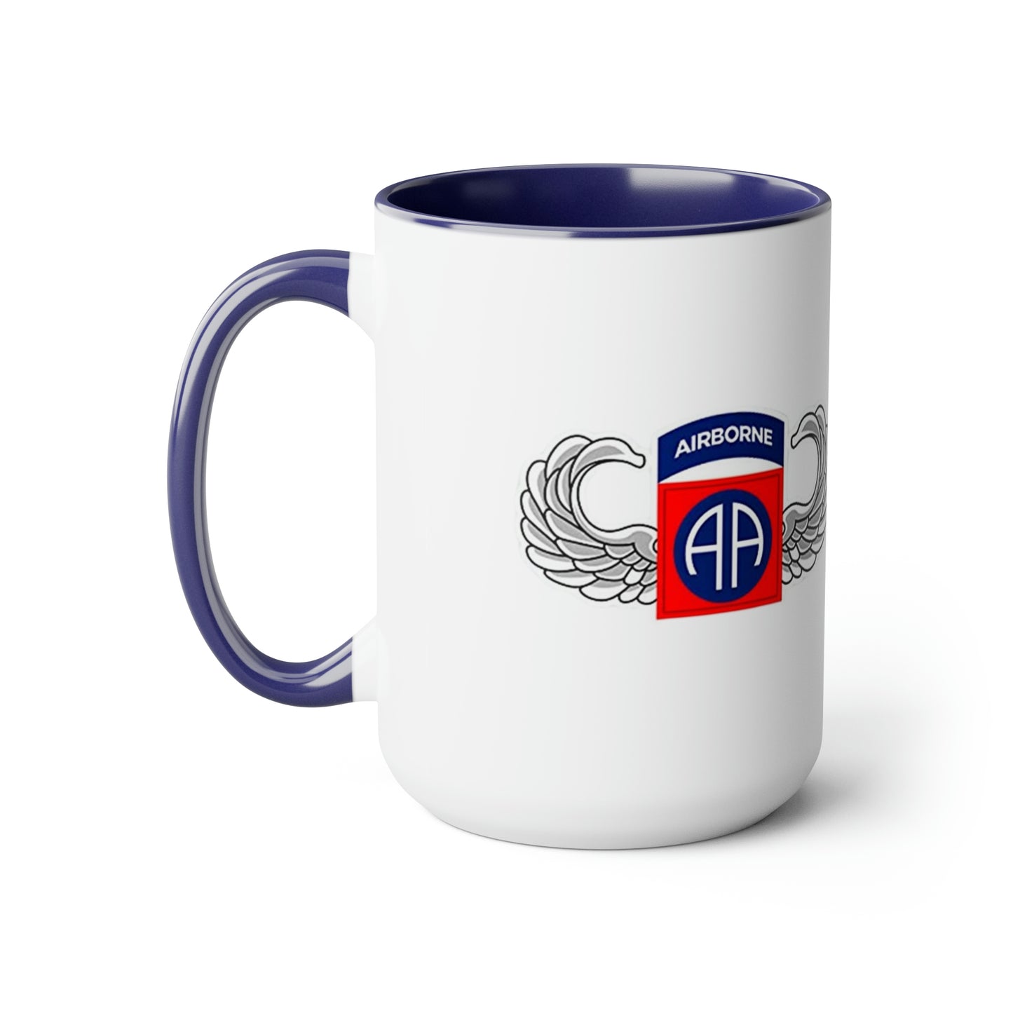 82nd Airborne/CIB Two-Tone Coffee Mugs, 15oz