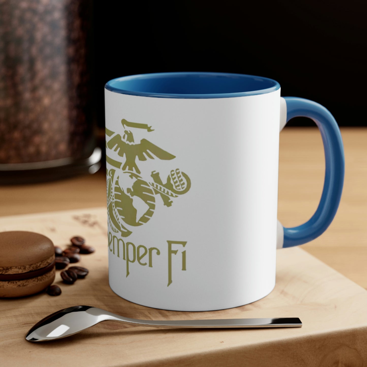 Semper Fi Accent Coffee Mug, 11oz