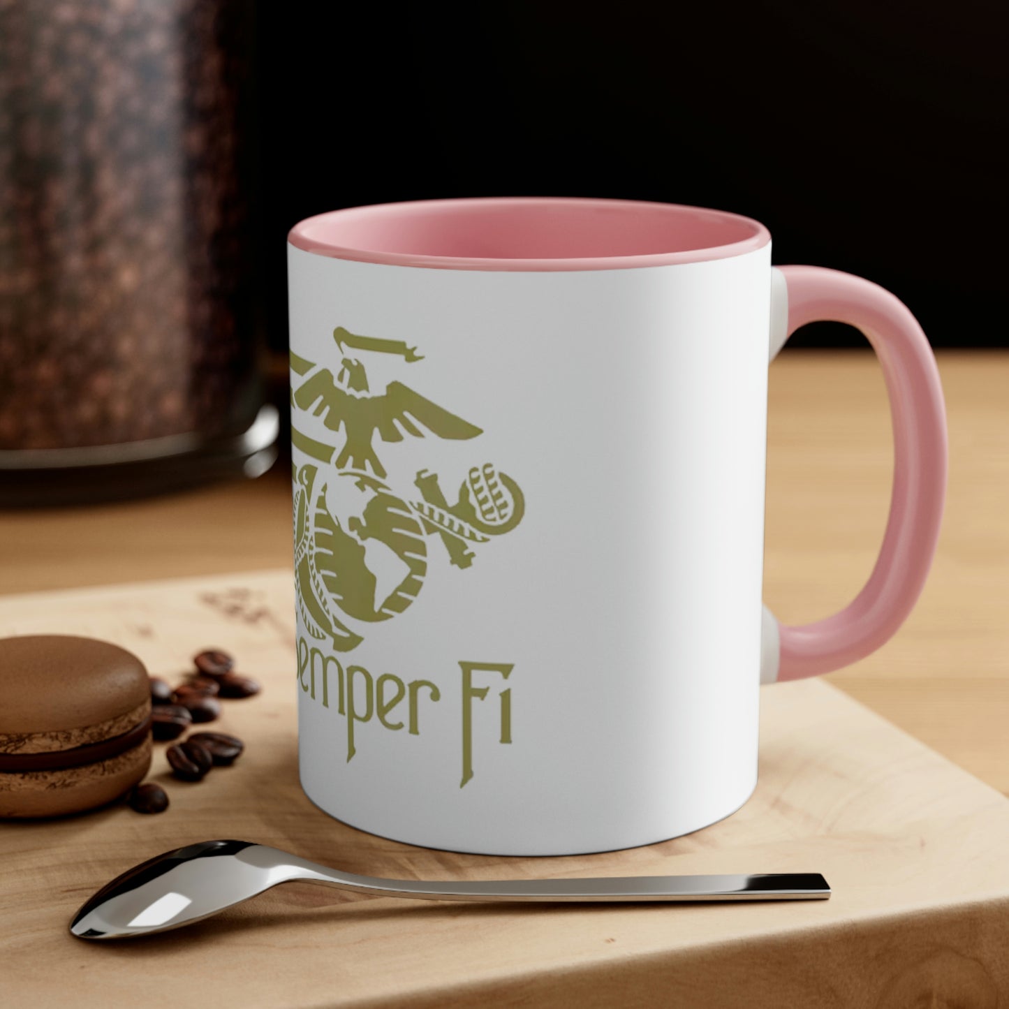 Semper Fi Accent Coffee Mug, 11oz