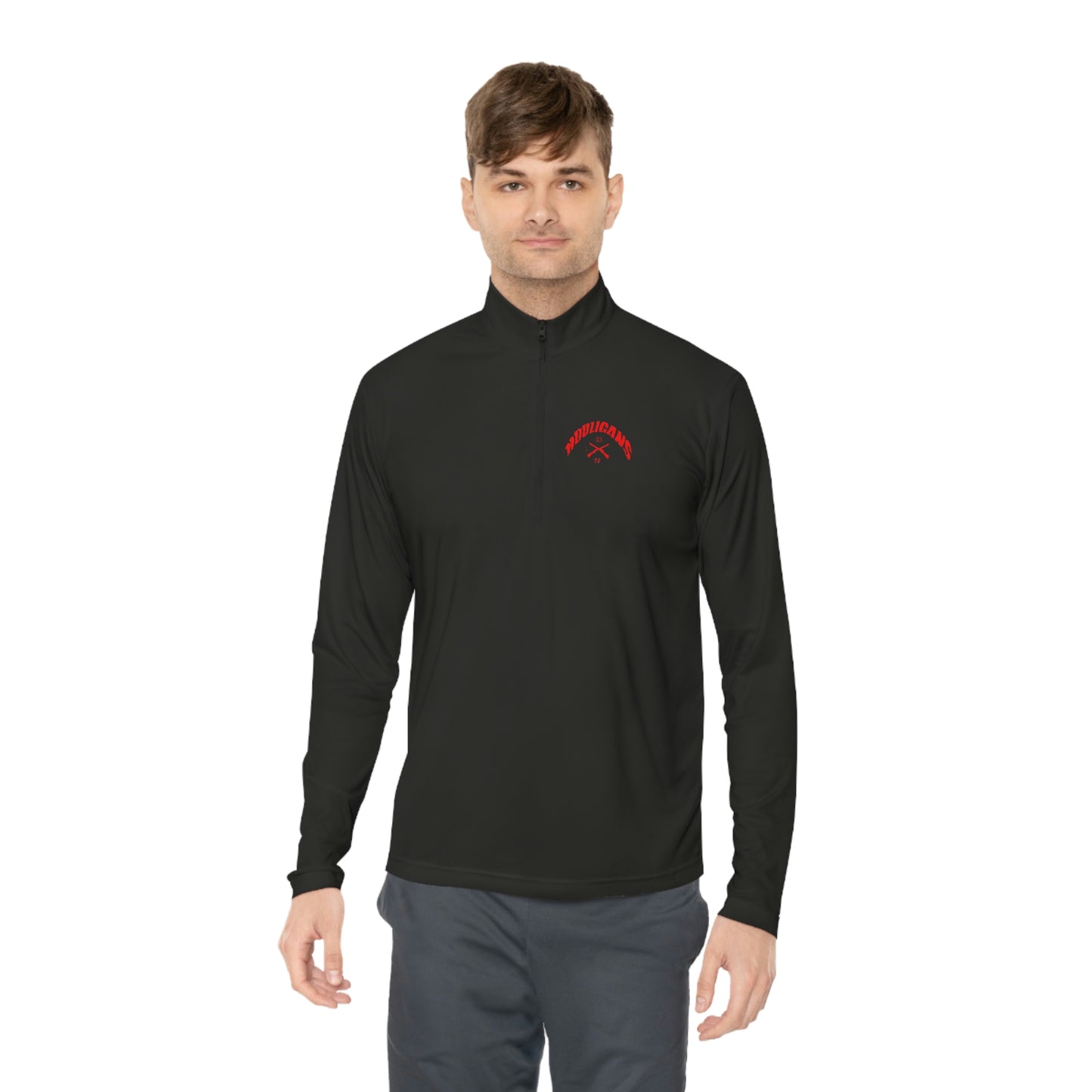 Hooligan Coffee Company Unisex Quarter-Zip Pullover