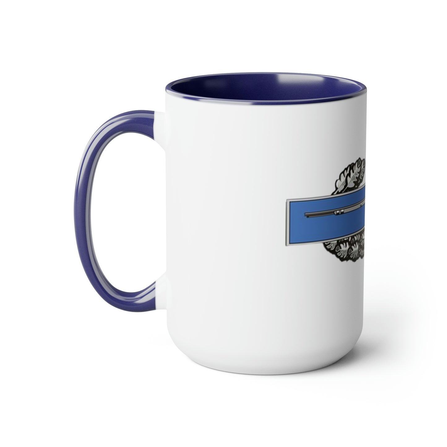 Combat Infantry Badge Two-Tone Coffee Mugs, 15oz