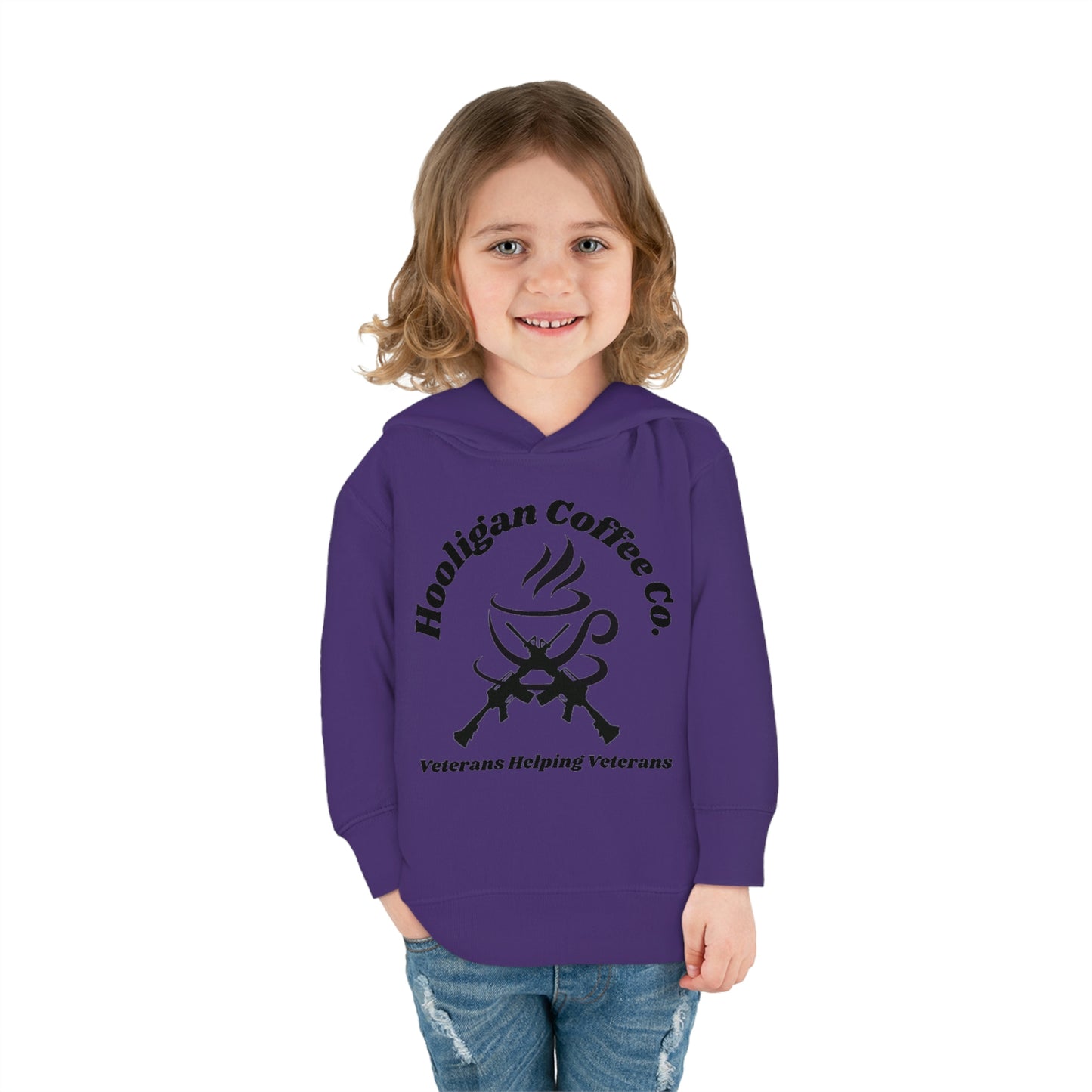 Hooligan Coffee Toddler Pullover Fleece Hoodie