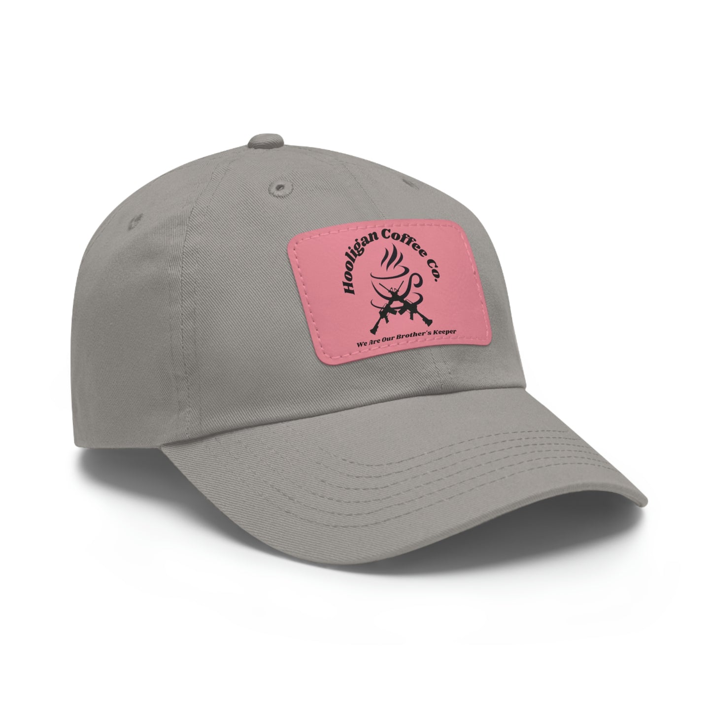 Dad Hat with Leather Patch