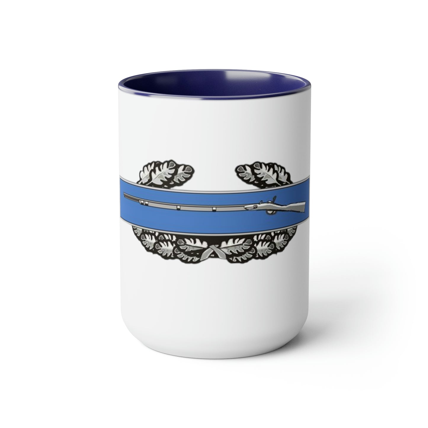 Combat Infantry Badge Two-Tone Coffee Mugs, 15oz