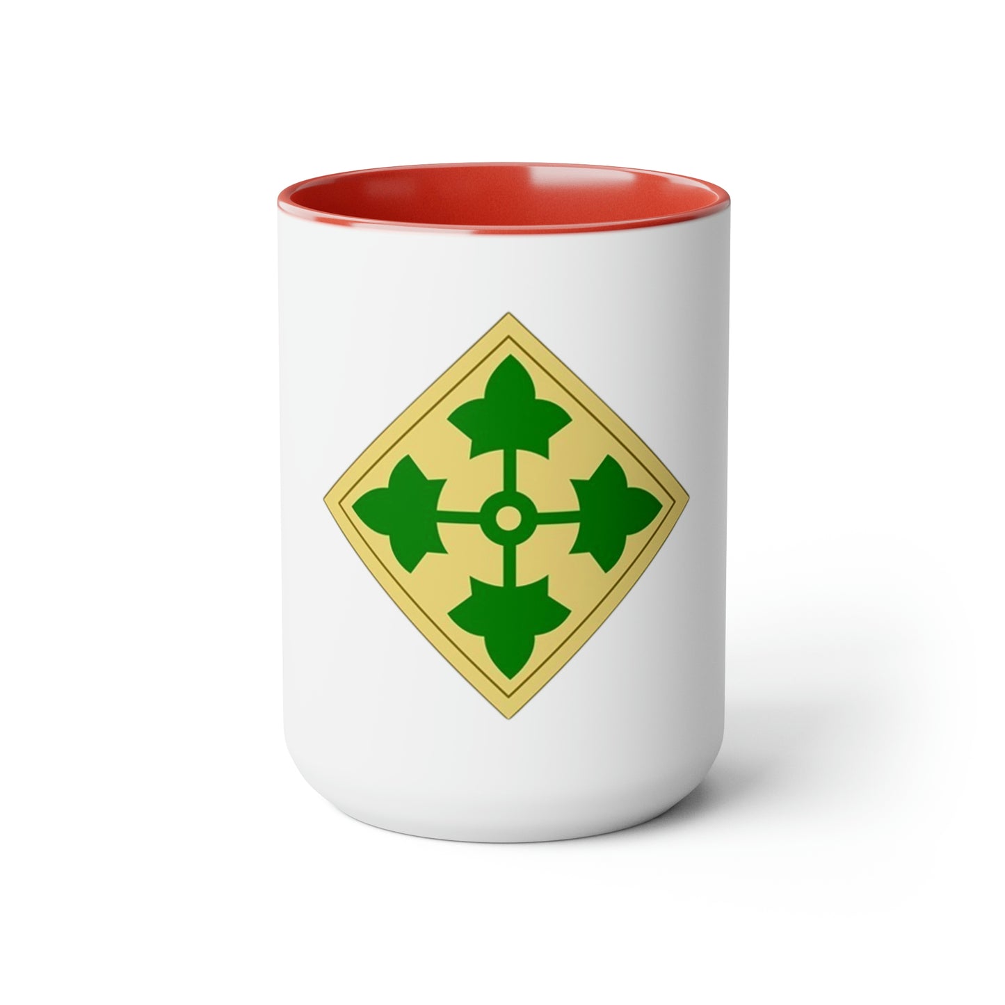 3rd Infantry Division Two-Tone Coffee Mugs, 15oz