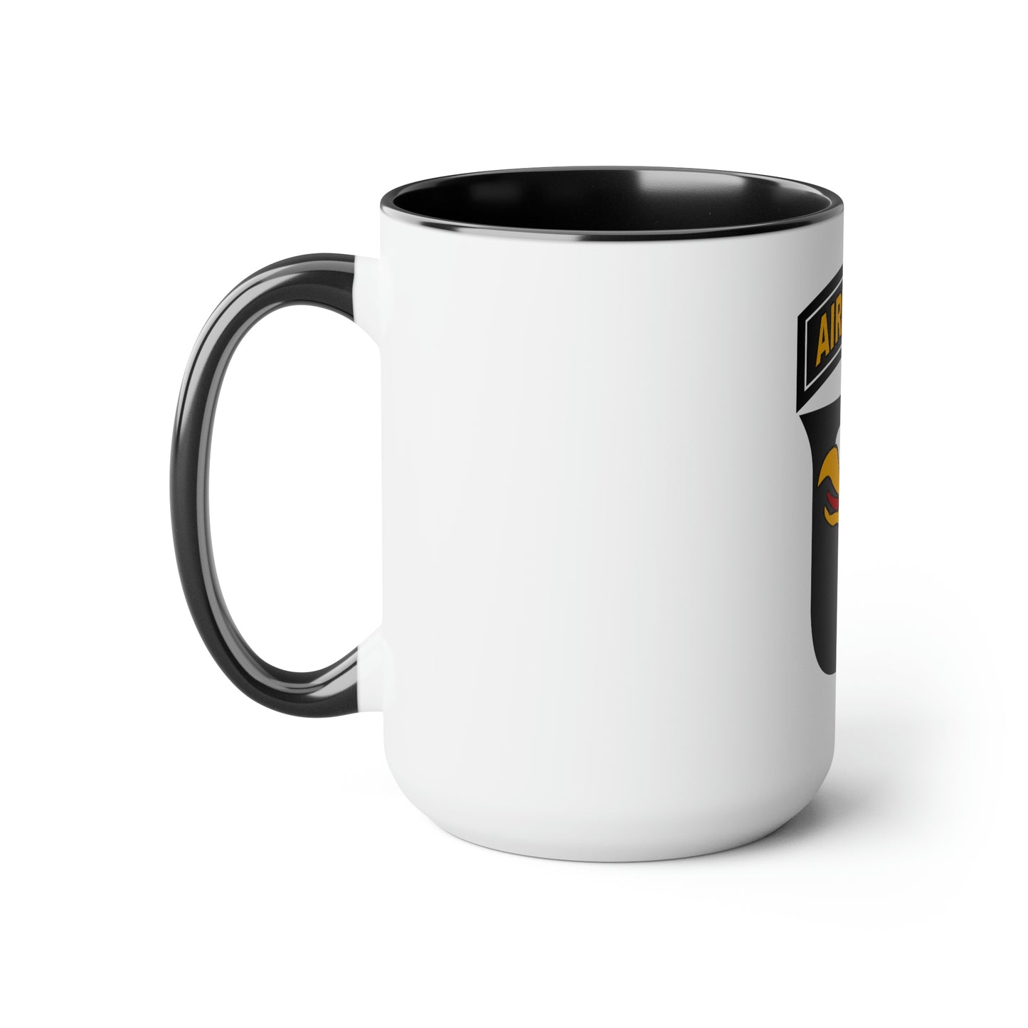 101st Airborne Two-Tone Coffee Mugs, 15oz