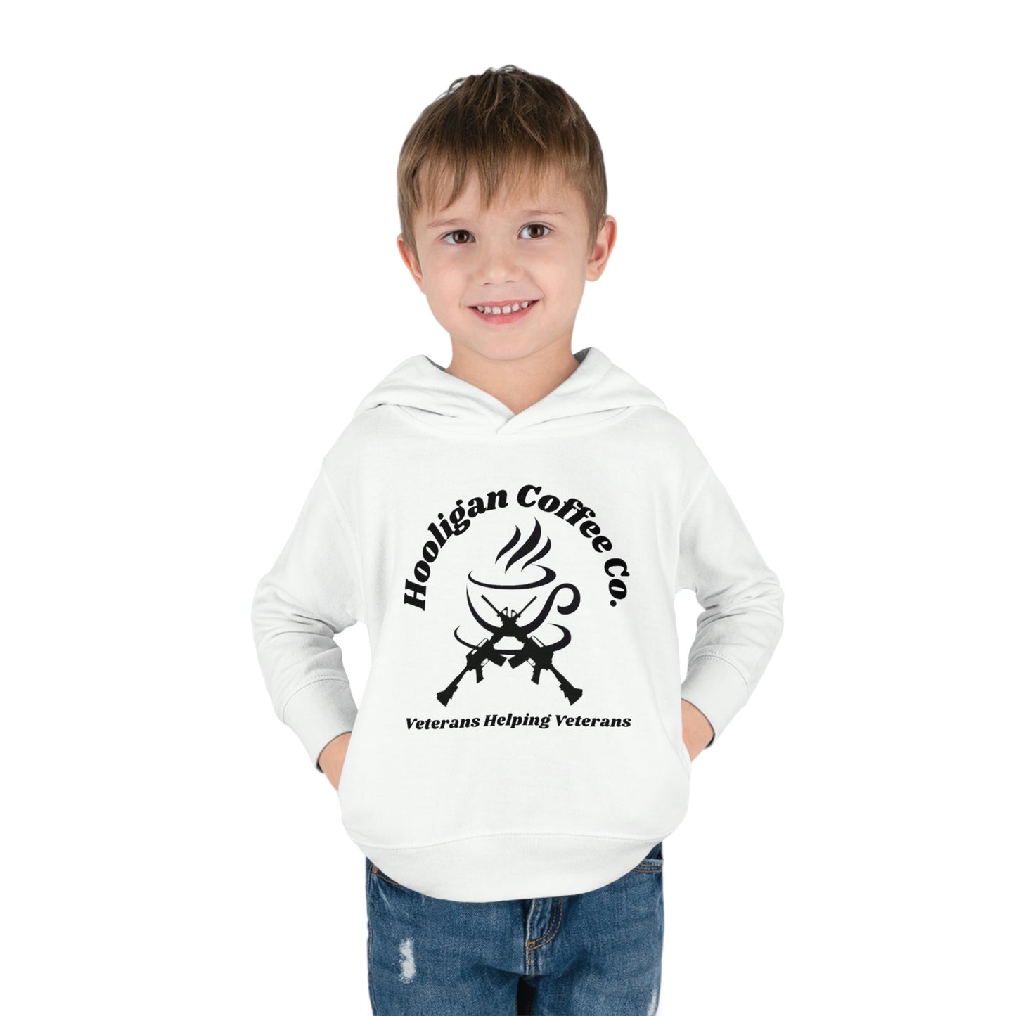 Hooligan Coffee Toddler Pullover Fleece Hoodie