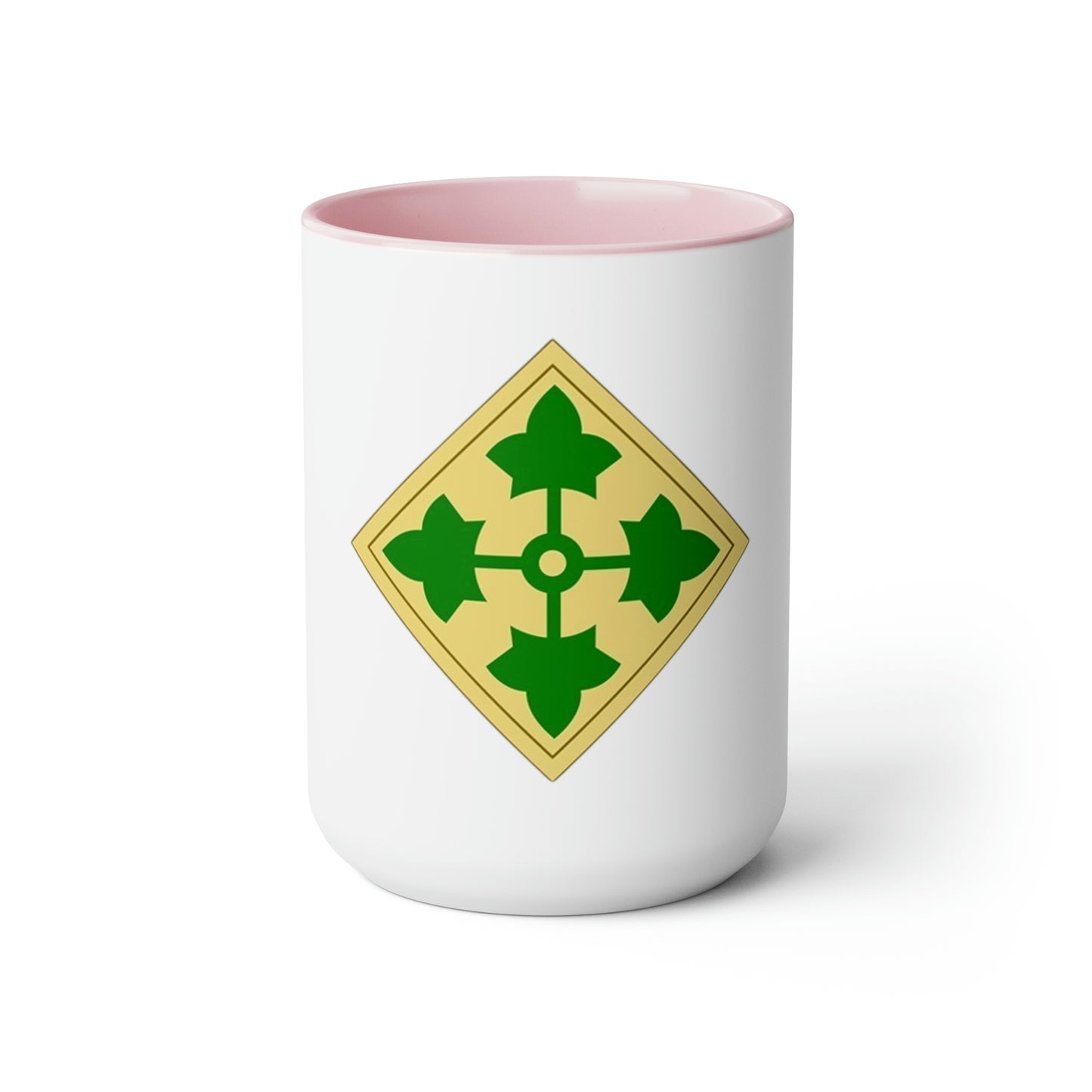 3rd Infantry Division Two-Tone Coffee Mugs, 15oz