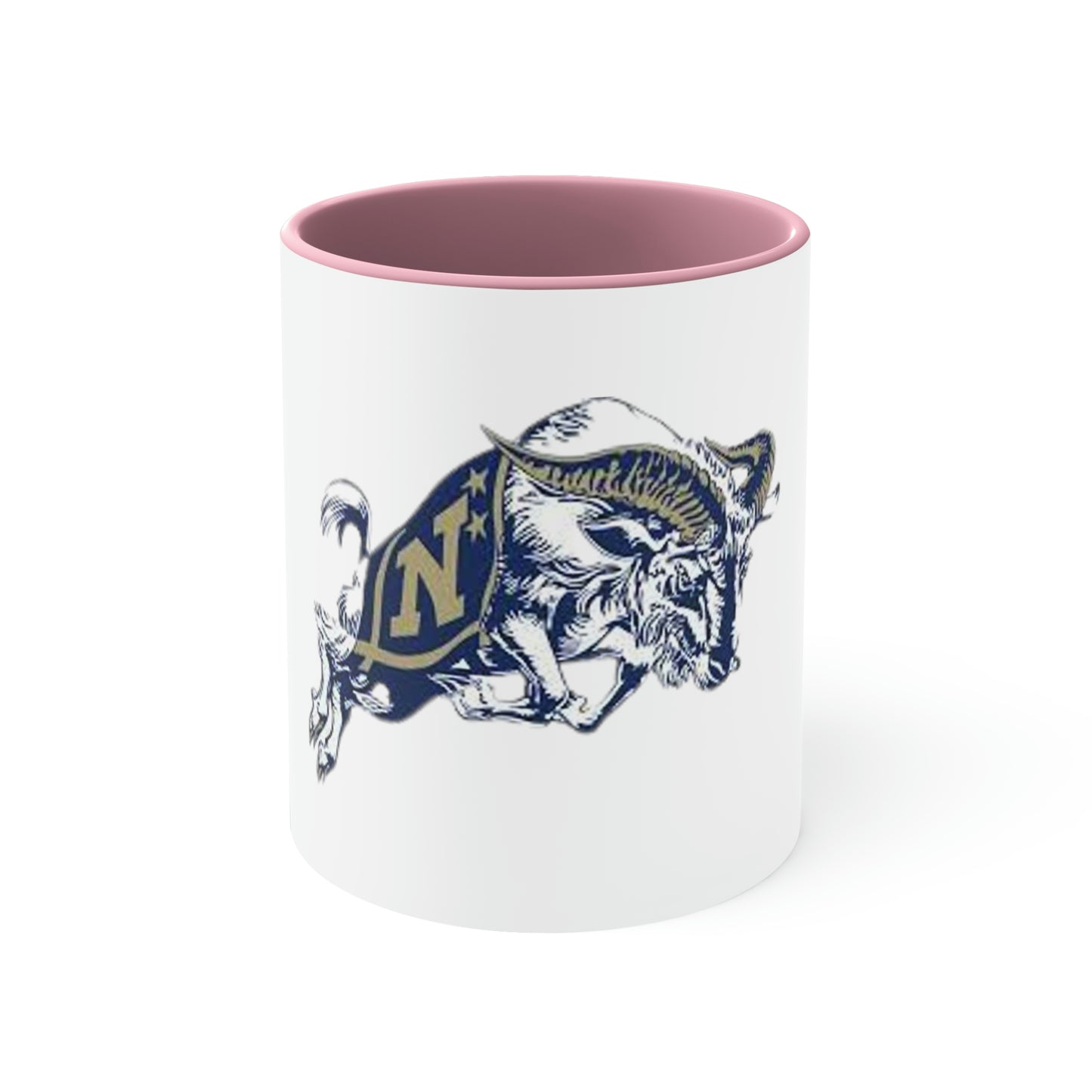 Navy Accent Coffee Mug, 11oz