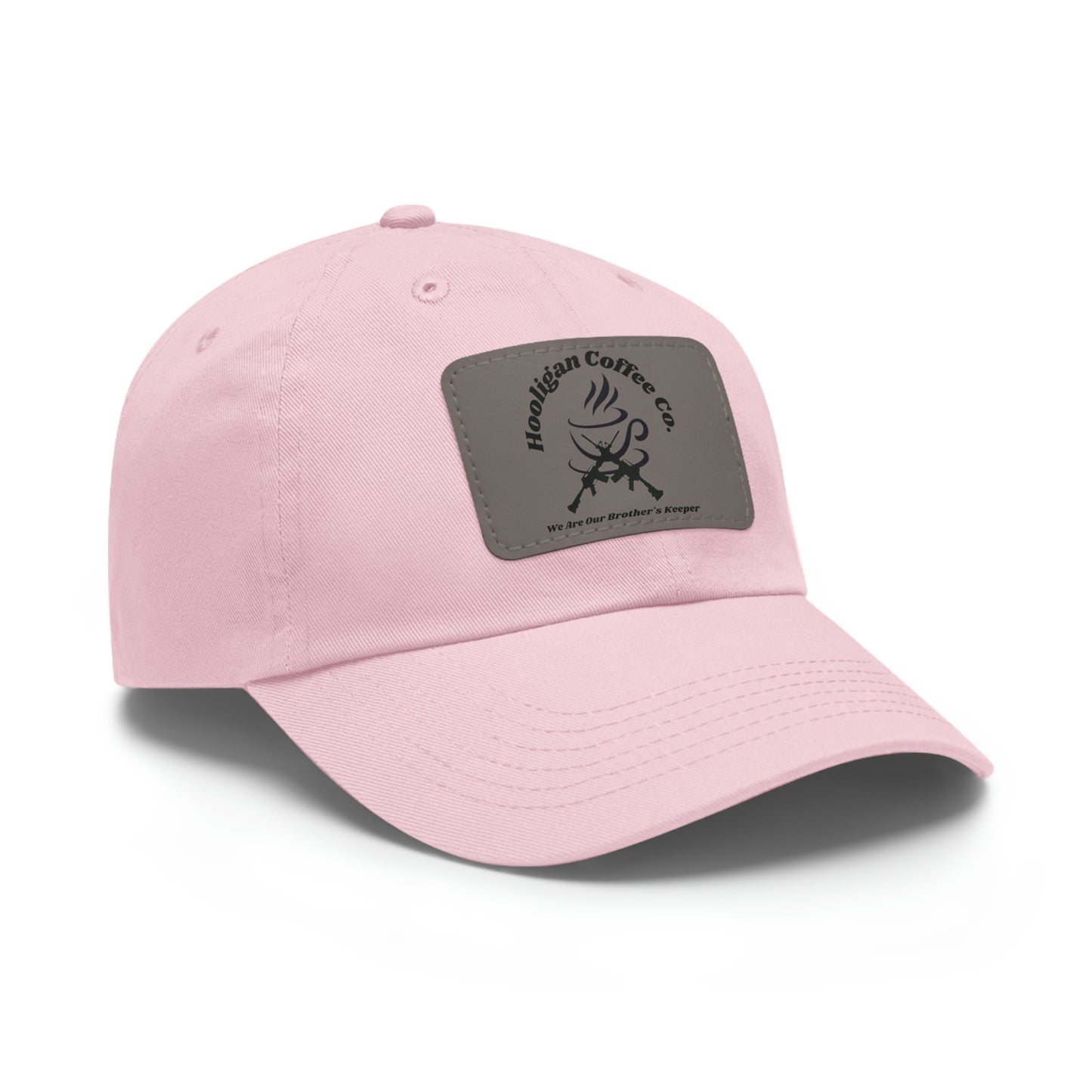 Dad Hat with Leather Patch