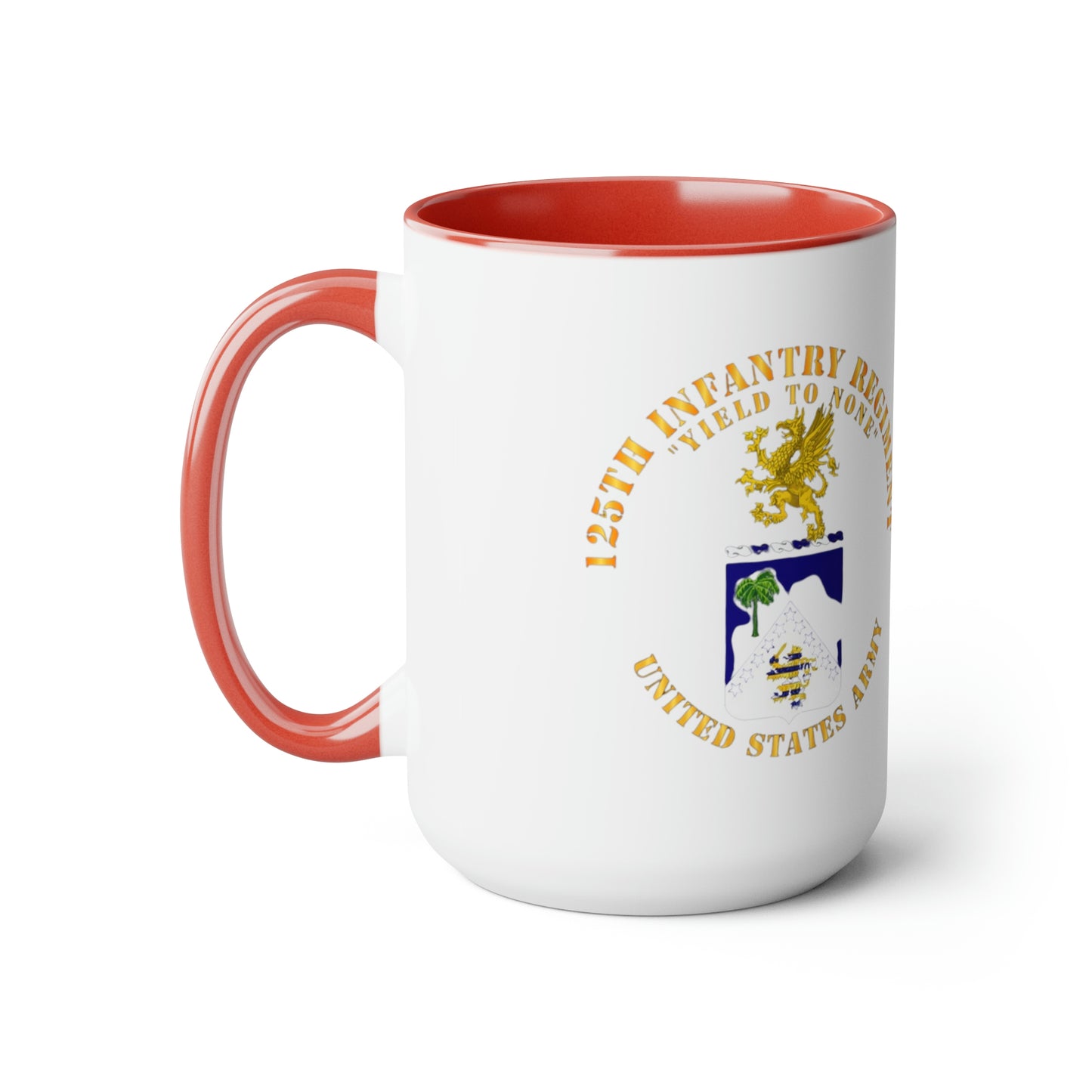 38th ID Cyclone Division Two-Tone Coffee Mugs, 15oz