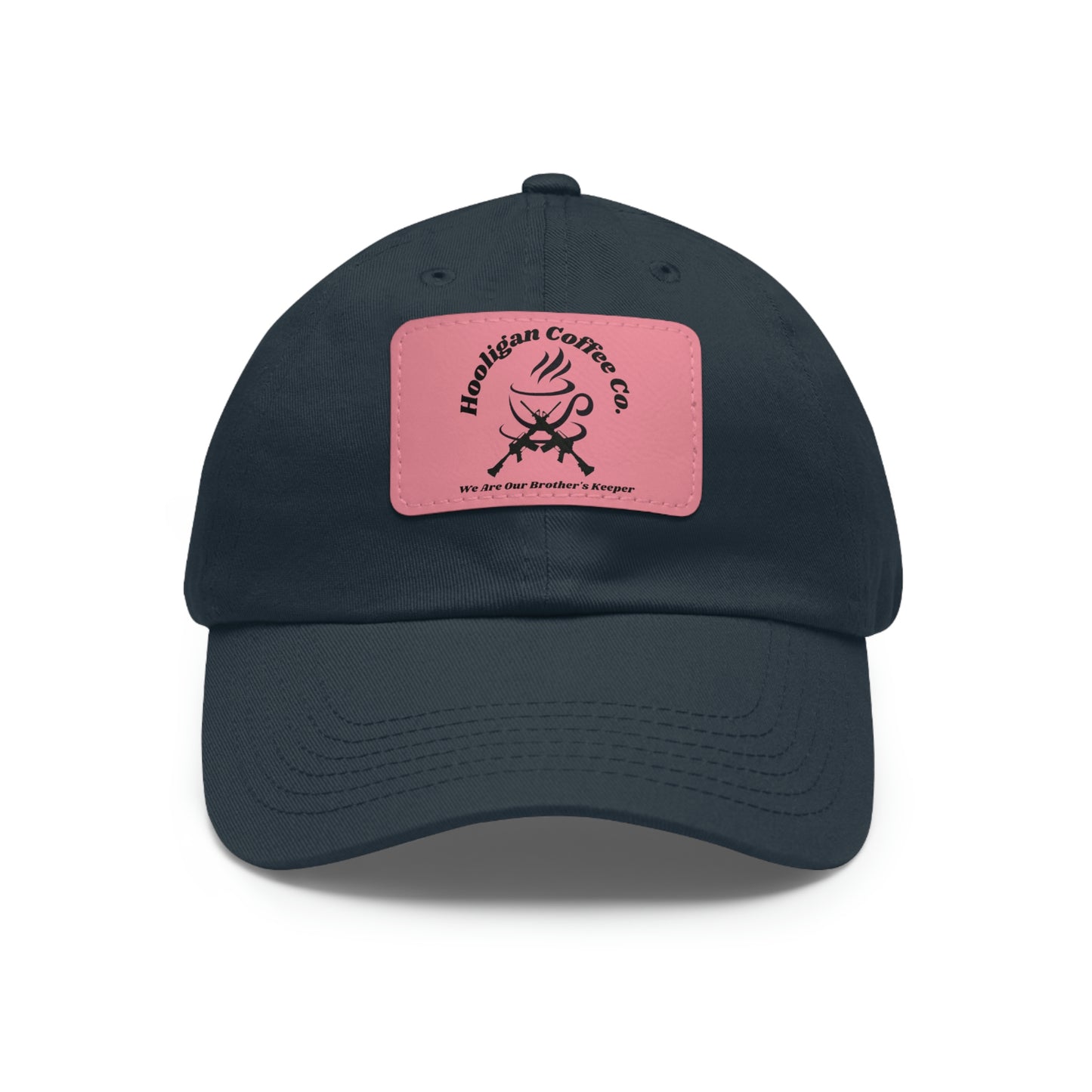 Dad Hat with Leather Patch