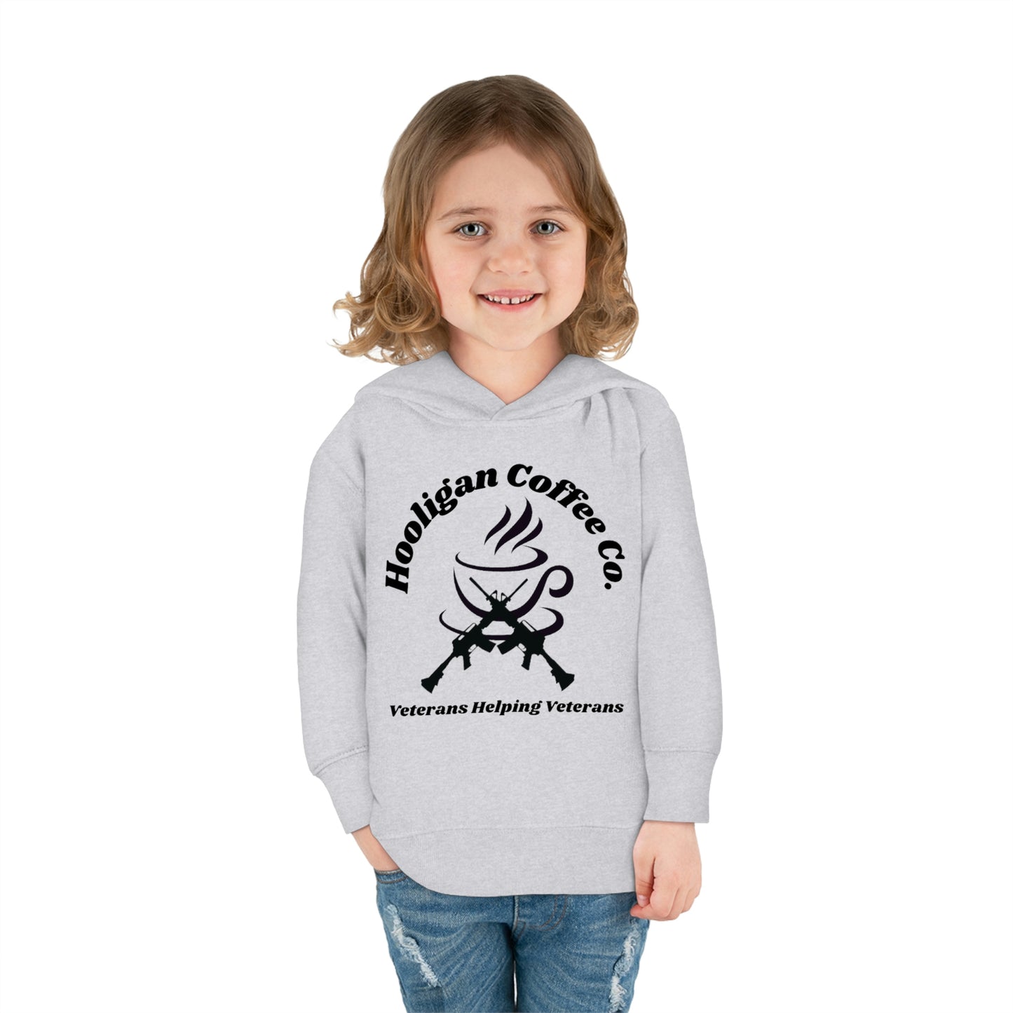 Hooligan Coffee Toddler Pullover Fleece Hoodie