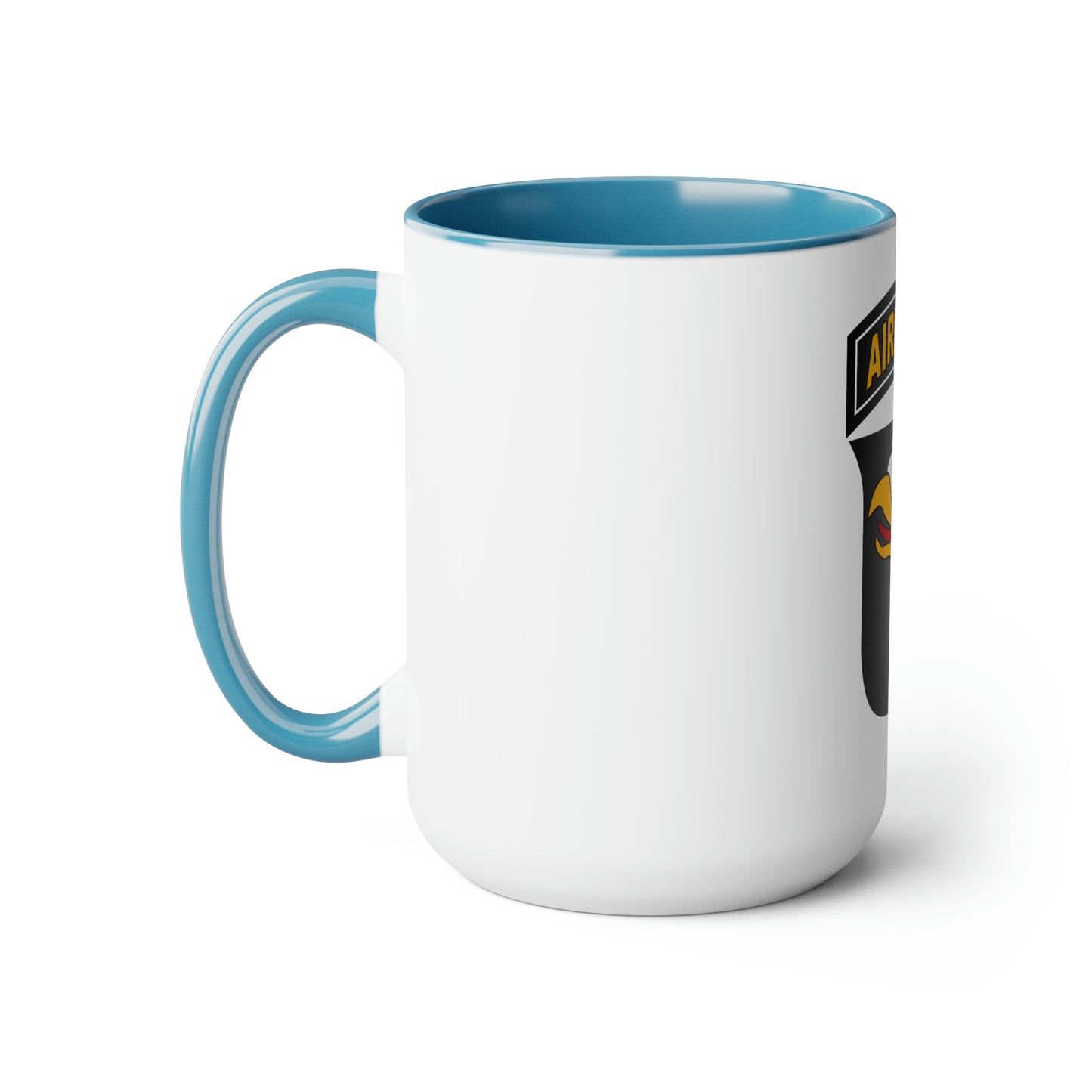 101st Airborne Two-Tone Coffee Mugs, 15oz