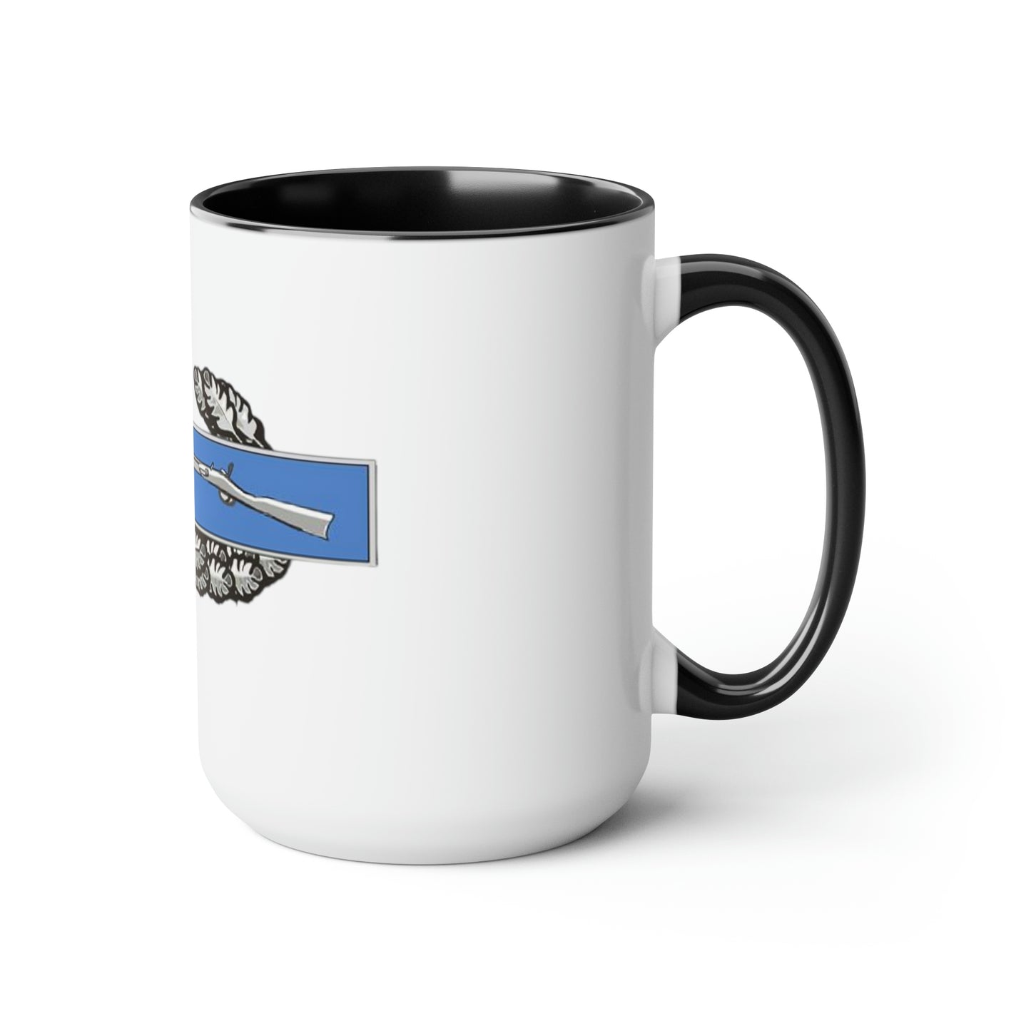 Combat Infantry Badge Two-Tone Coffee Mugs, 15oz