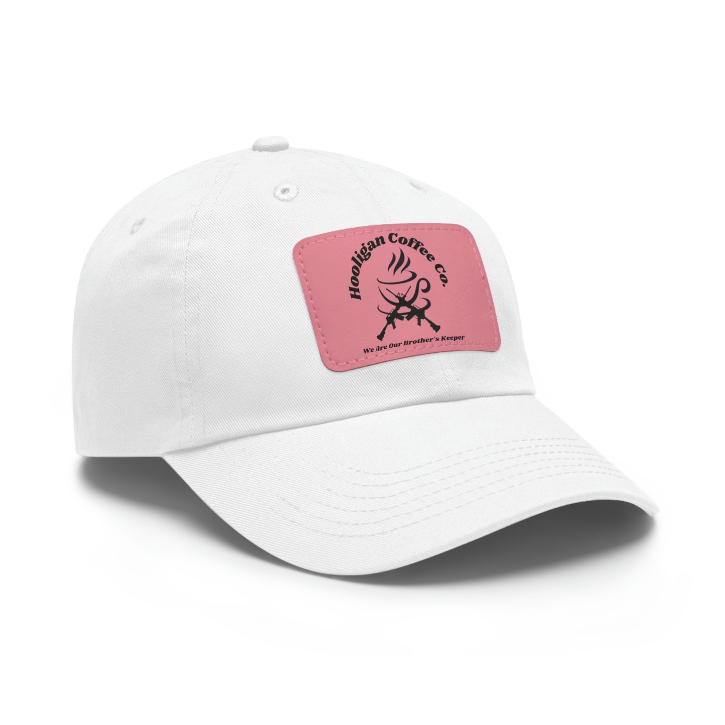 Dad Hat with Leather Patch