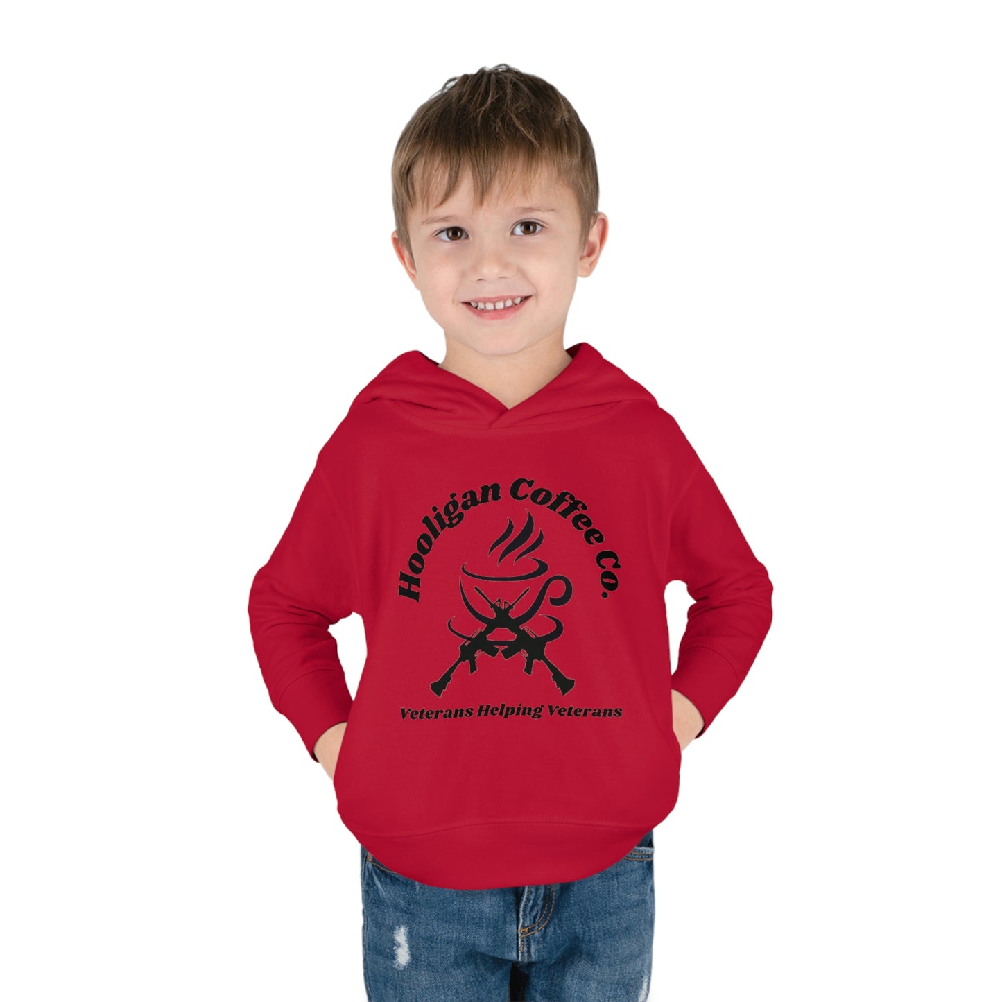 Hooligan Coffee Toddler Pullover Fleece Hoodie