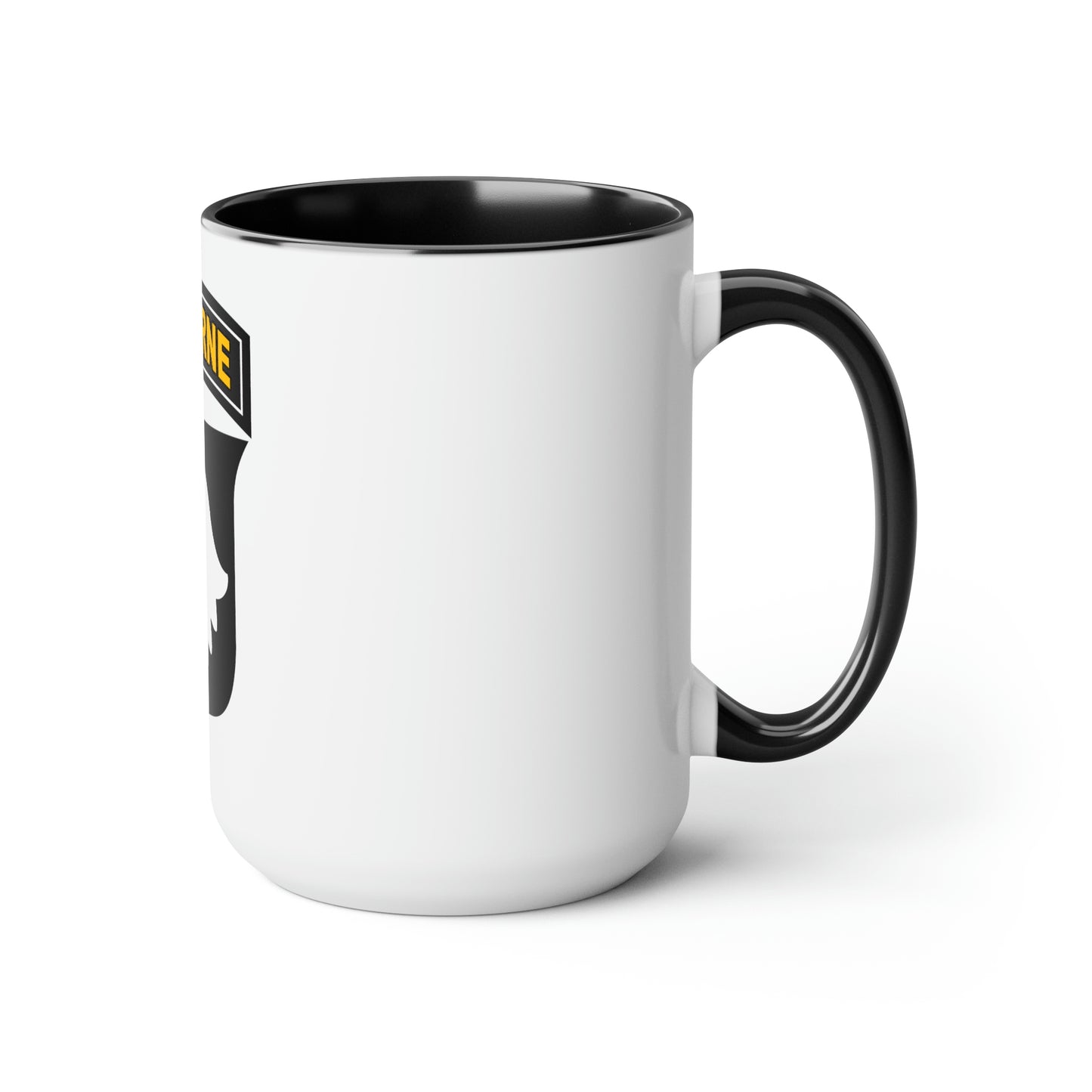 101st Airborne Two-Tone Coffee Mugs, 15oz