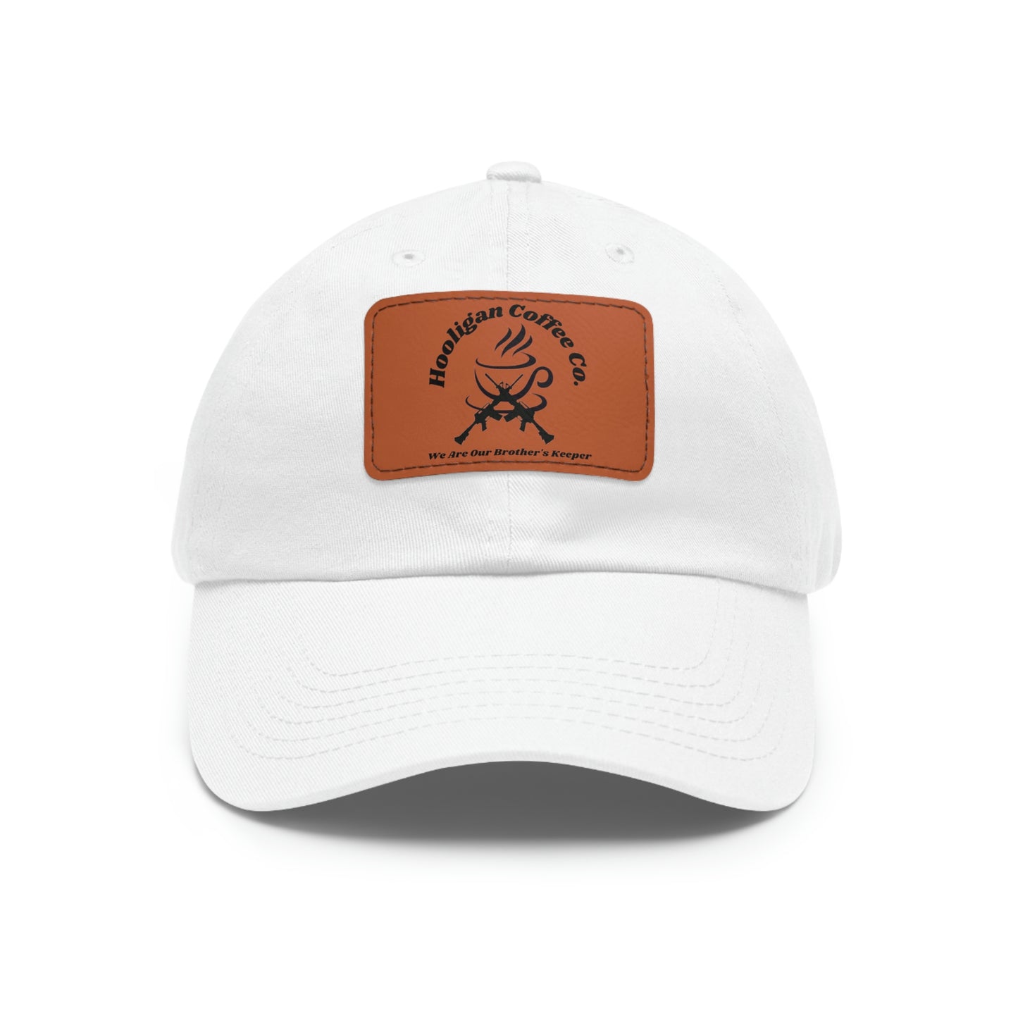 Dad Hat with Leather Patch