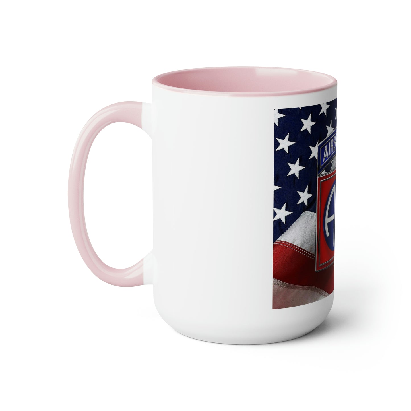 82nd Airborne Two-Tone Coffee Mugs, 15oz