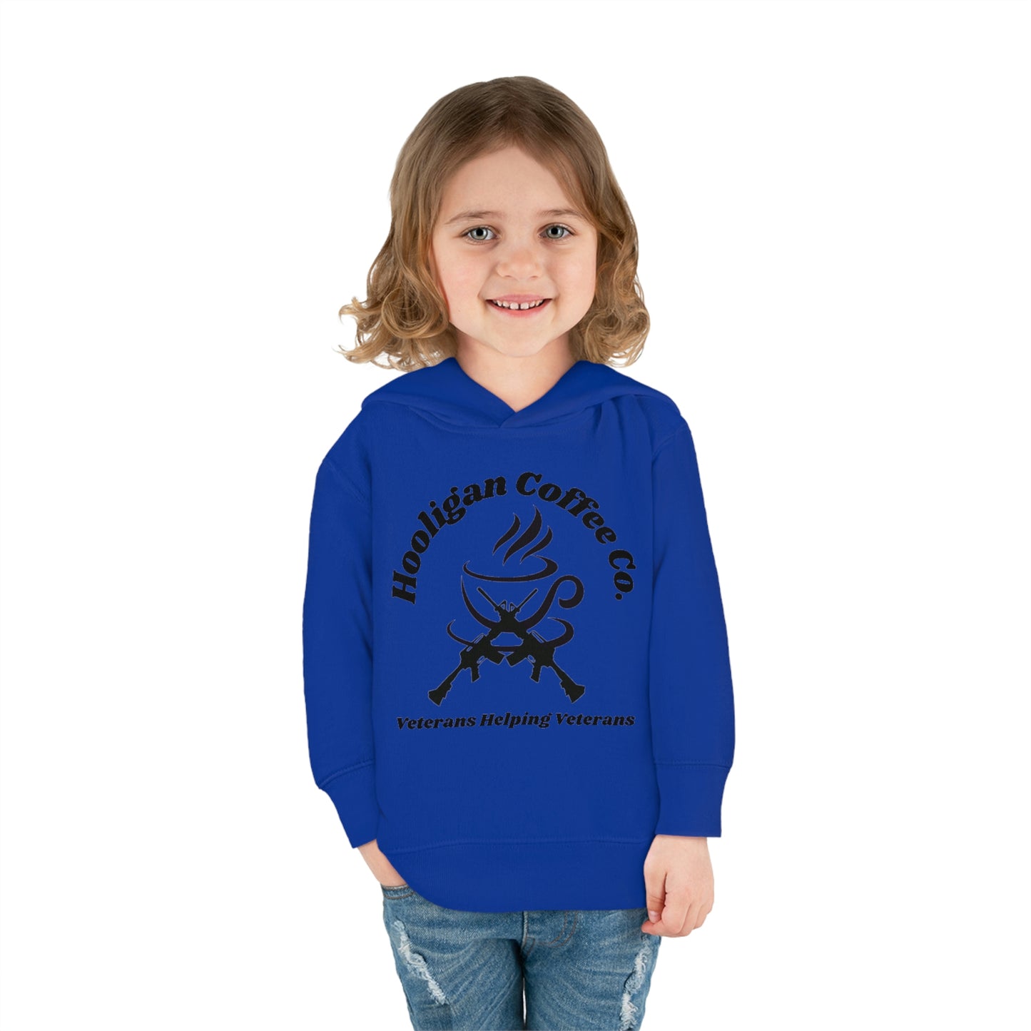 Hooligan Coffee Toddler Pullover Fleece Hoodie