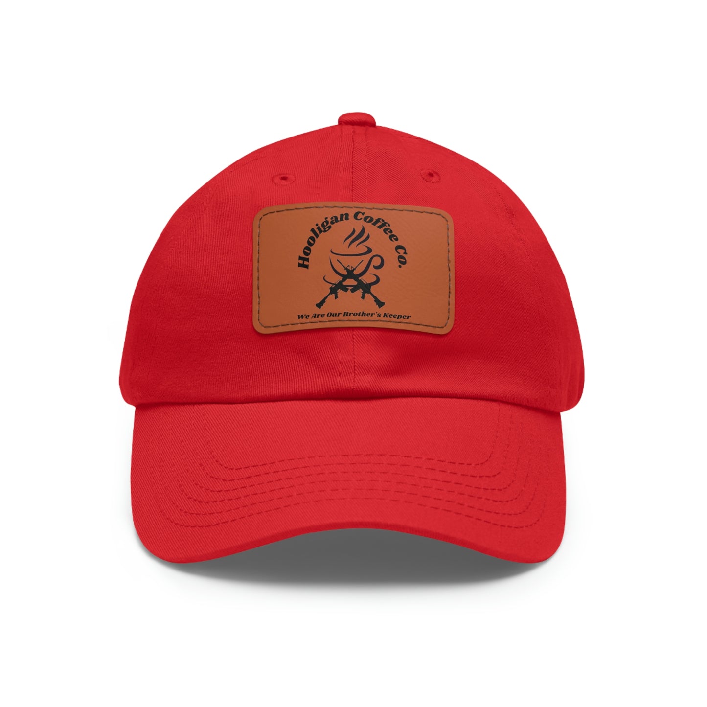 Dad Hat with Leather Patch