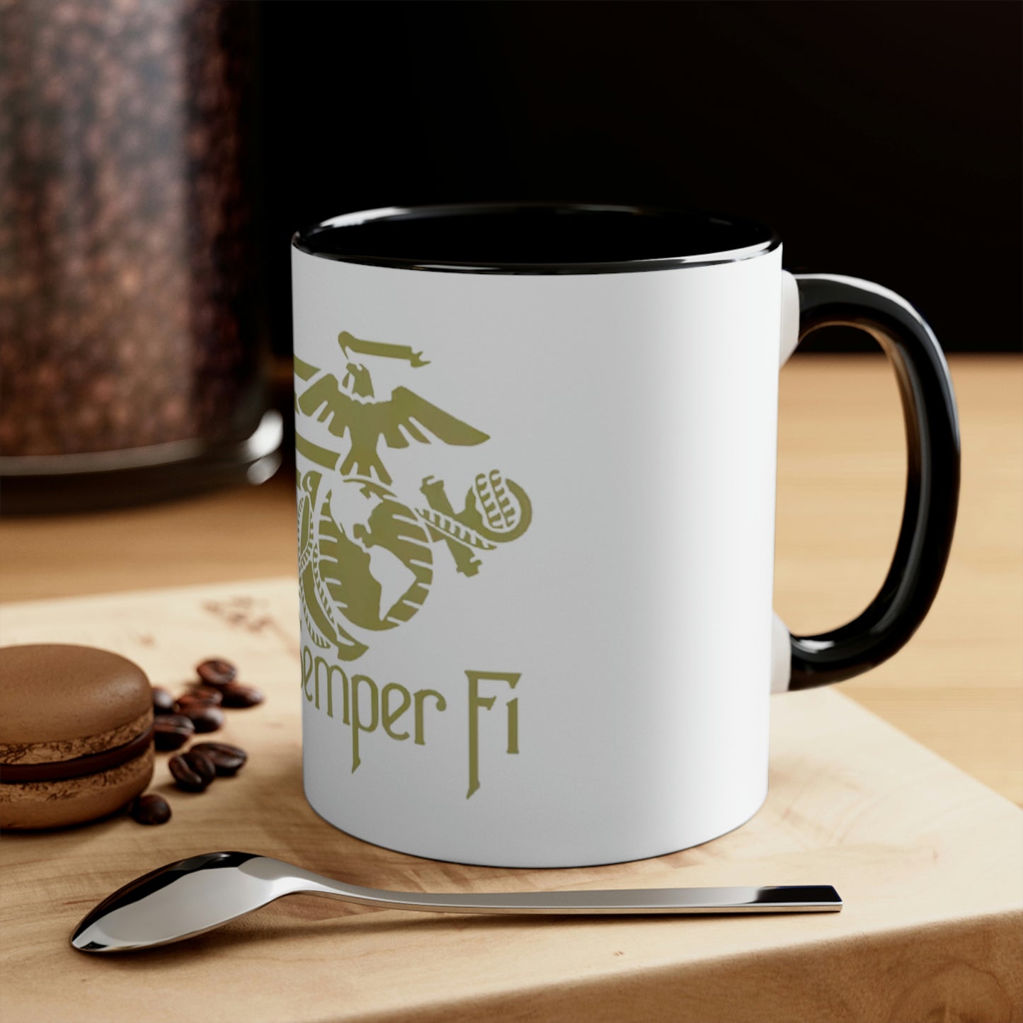 Semper Fi Accent Coffee Mug, 11oz