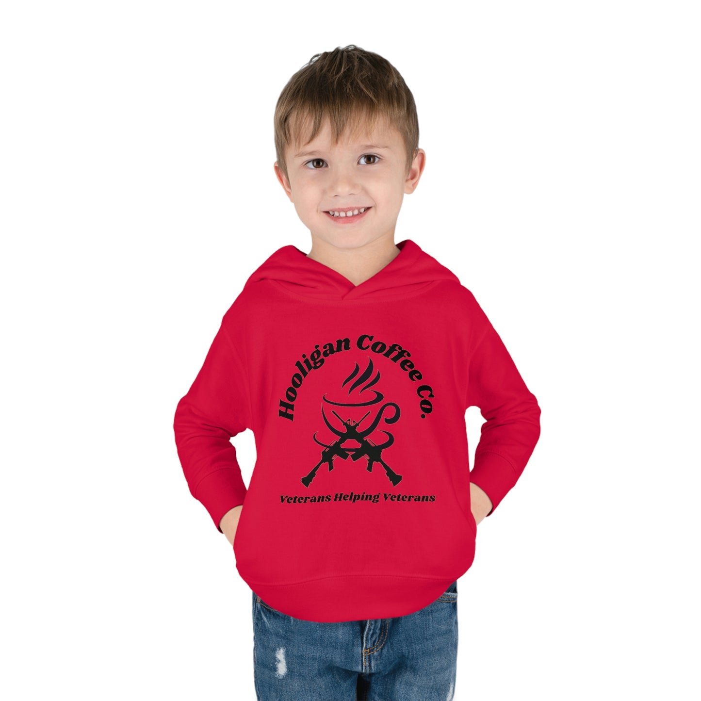 Hooligan Coffee Toddler Pullover Fleece Hoodie