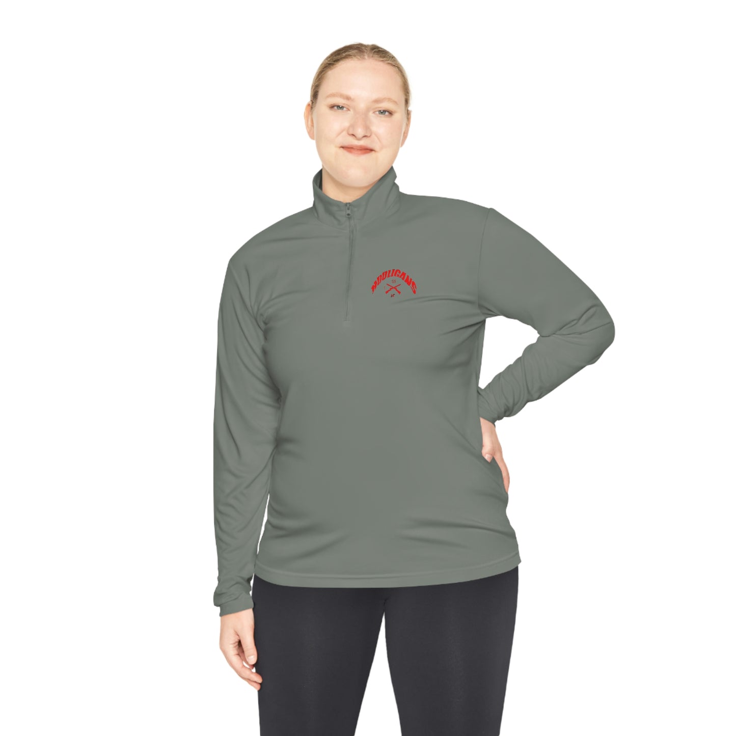 Hooligan Coffee Company Unisex Quarter-Zip Pullover