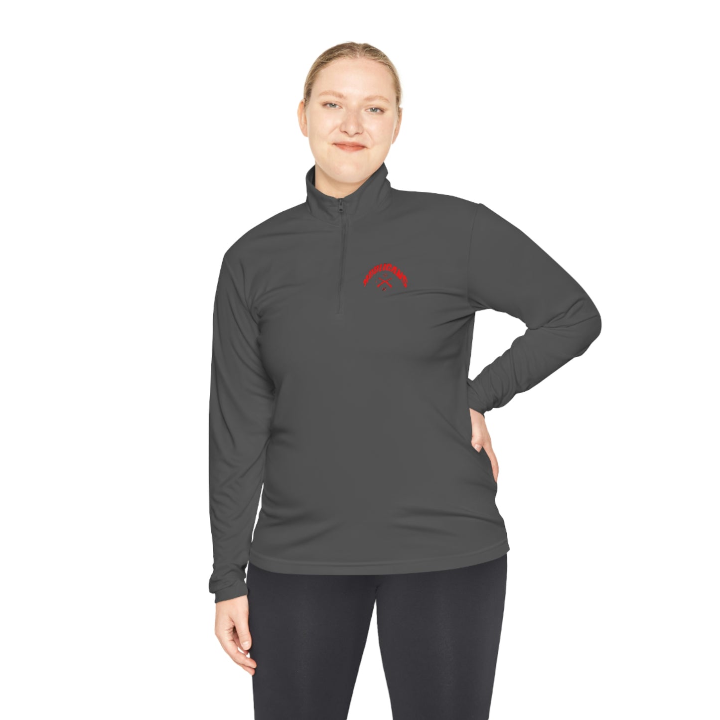 Hooligan Coffee Company Unisex Quarter-Zip Pullover