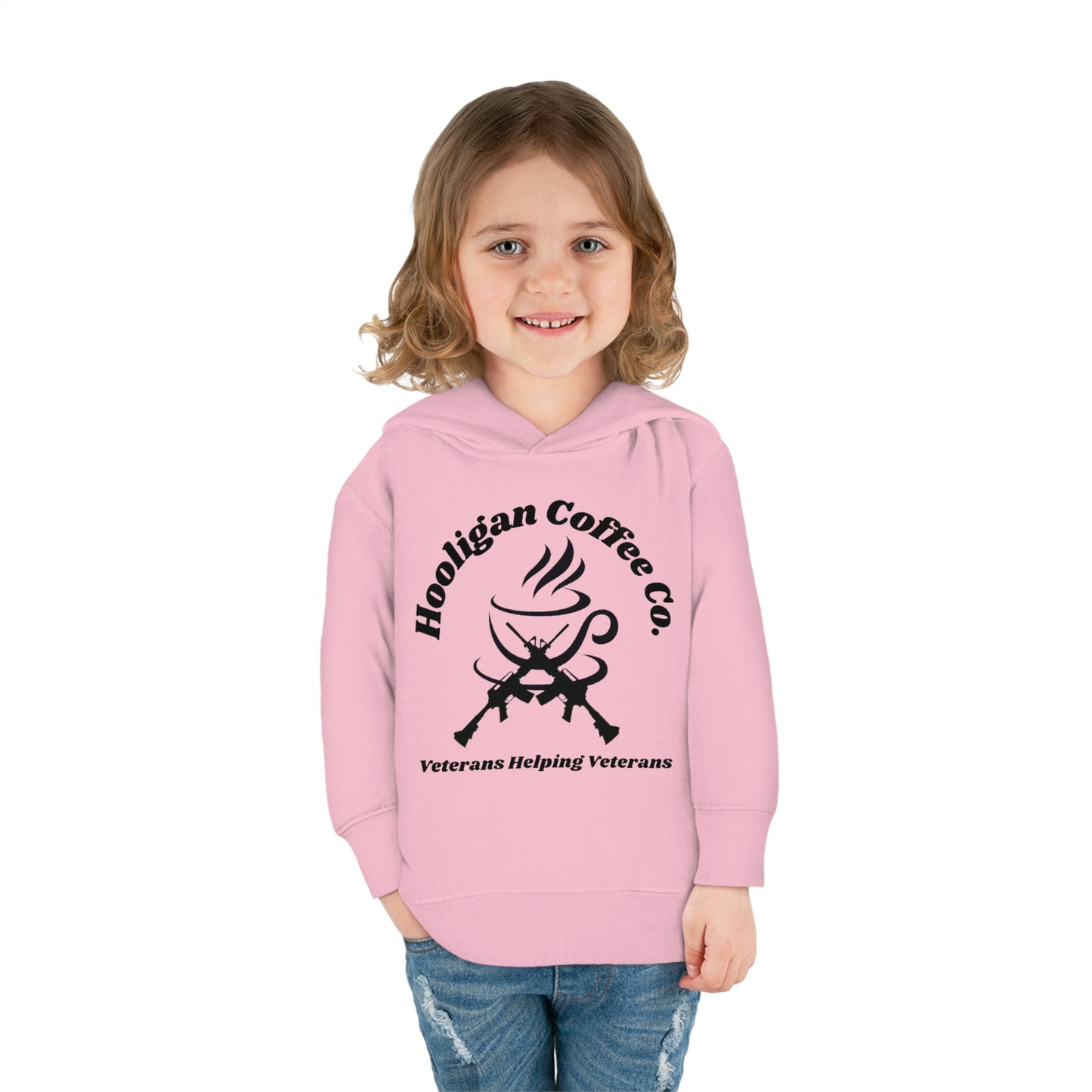 Hooligan Coffee Toddler Pullover Fleece Hoodie