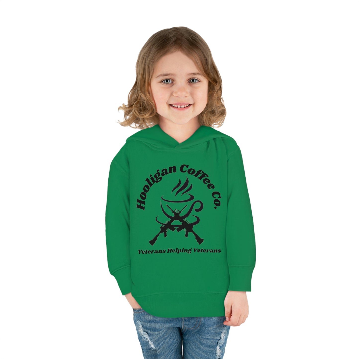 Hooligan Coffee Toddler Pullover Fleece Hoodie