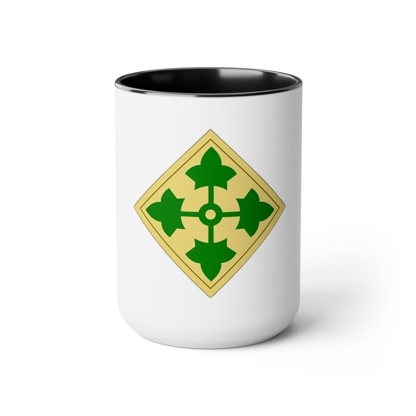 3rd Infantry Division Two-Tone Coffee Mugs, 15oz