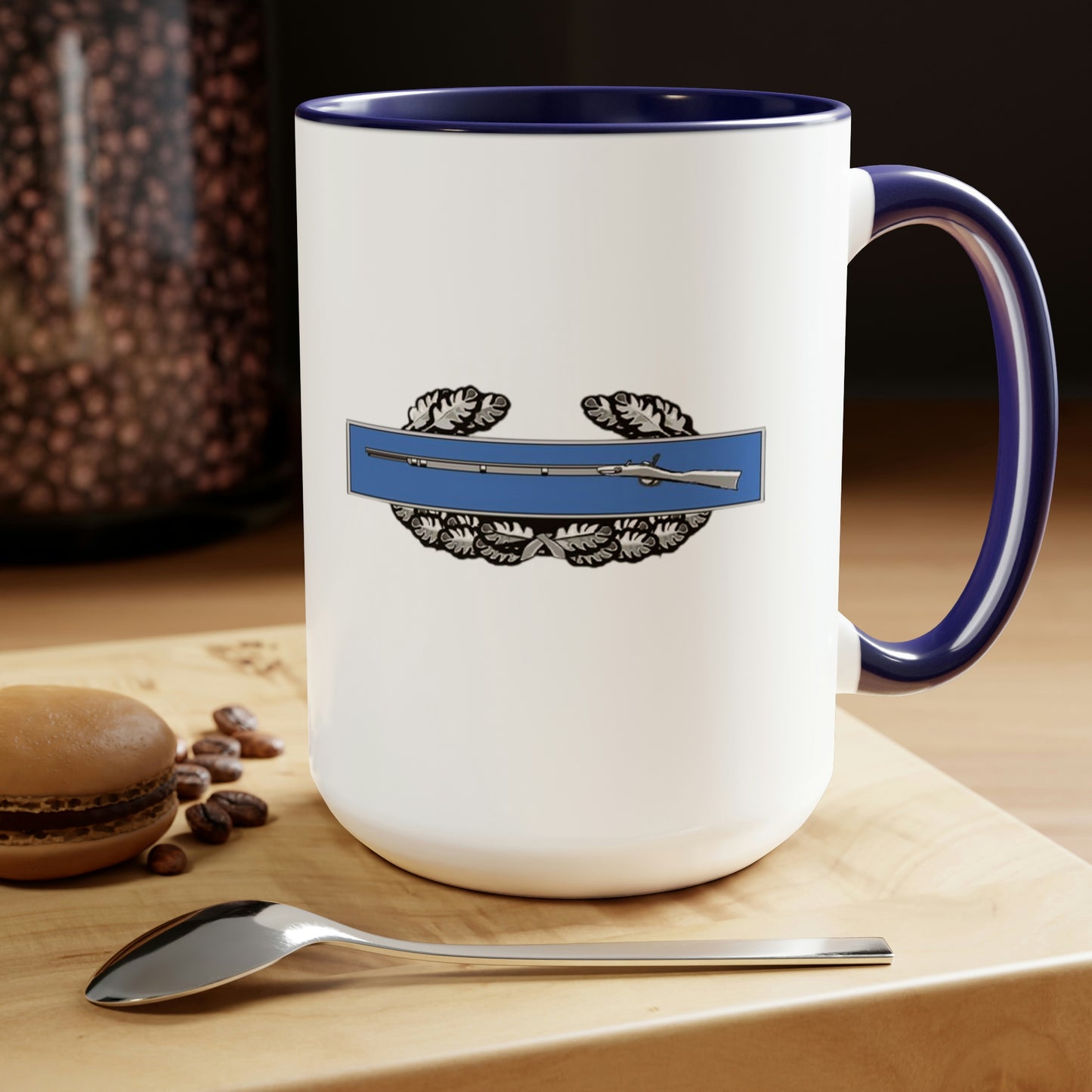 82nd Airborne/CIB Two-Tone Coffee Mugs, 15oz