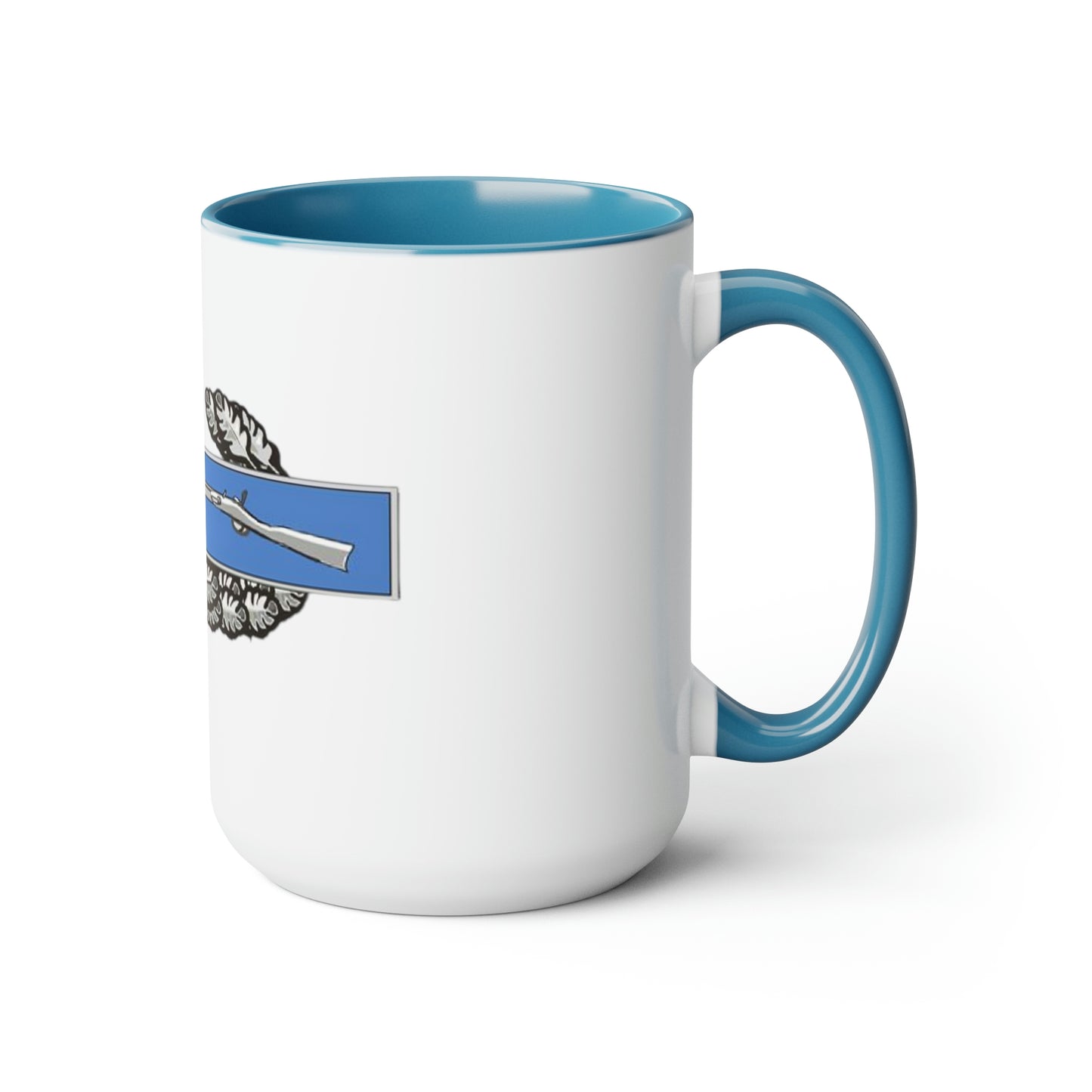 Combat Infantry Badge Two-Tone Coffee Mugs, 15oz