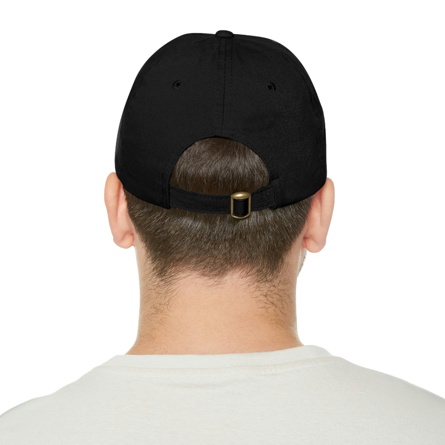 Dad Hat with Leather Patch