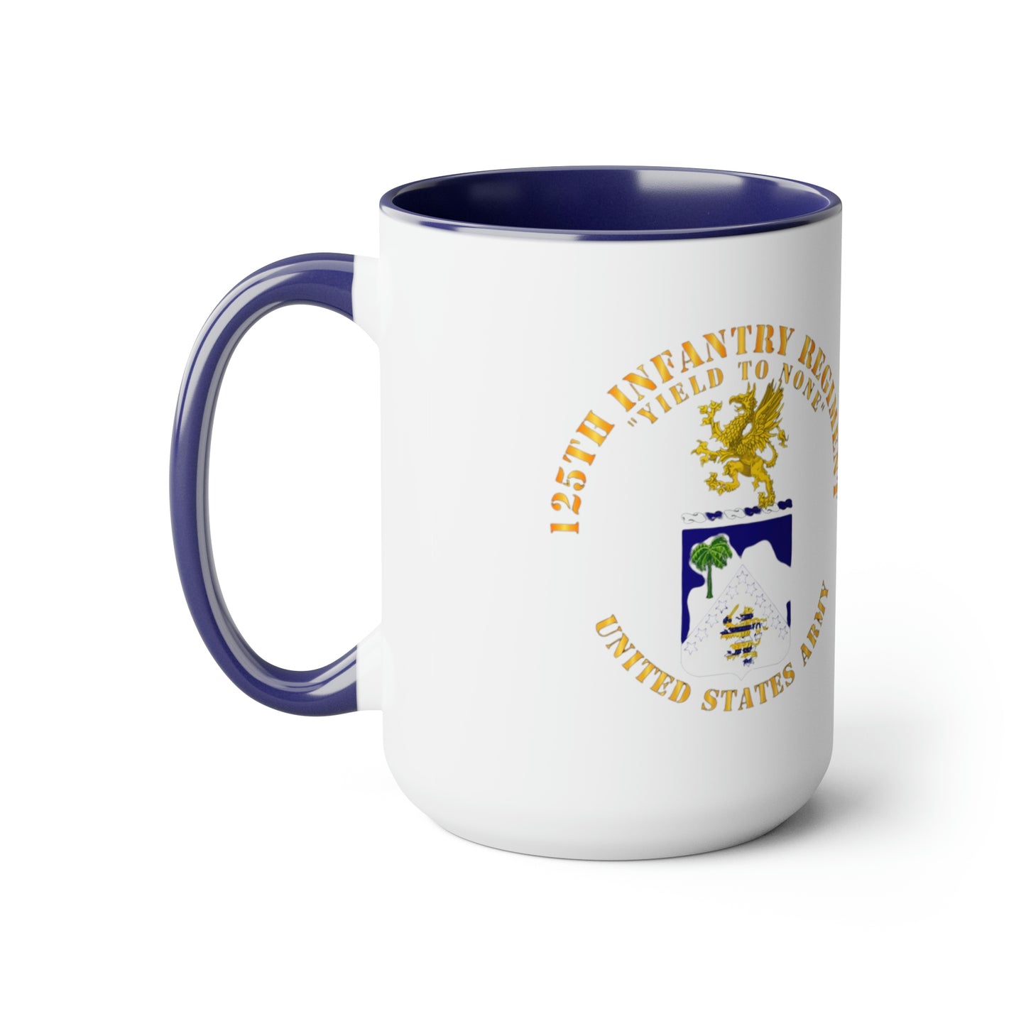 38th ID Cyclone Division Two-Tone Coffee Mugs, 15oz