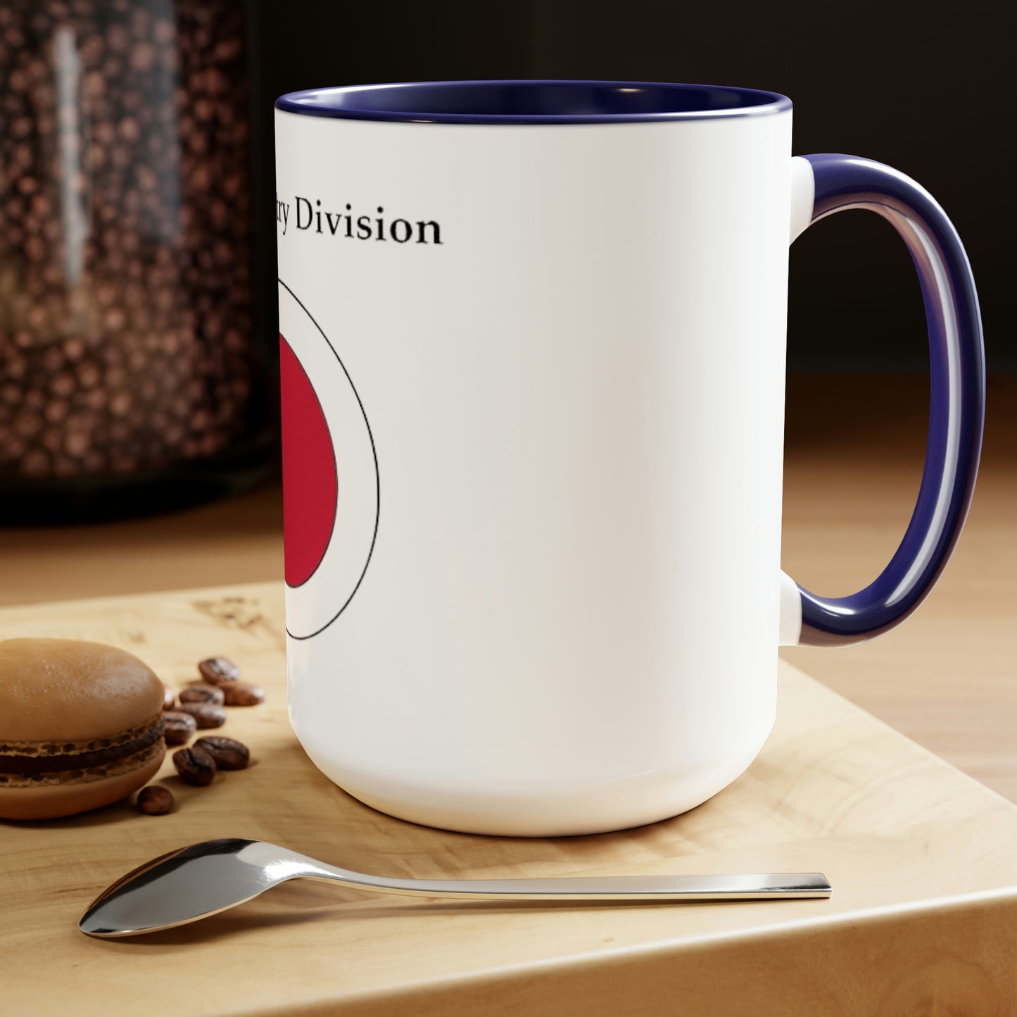 37th Infantry Division Two-Tone Coffee Mugs, 15oz